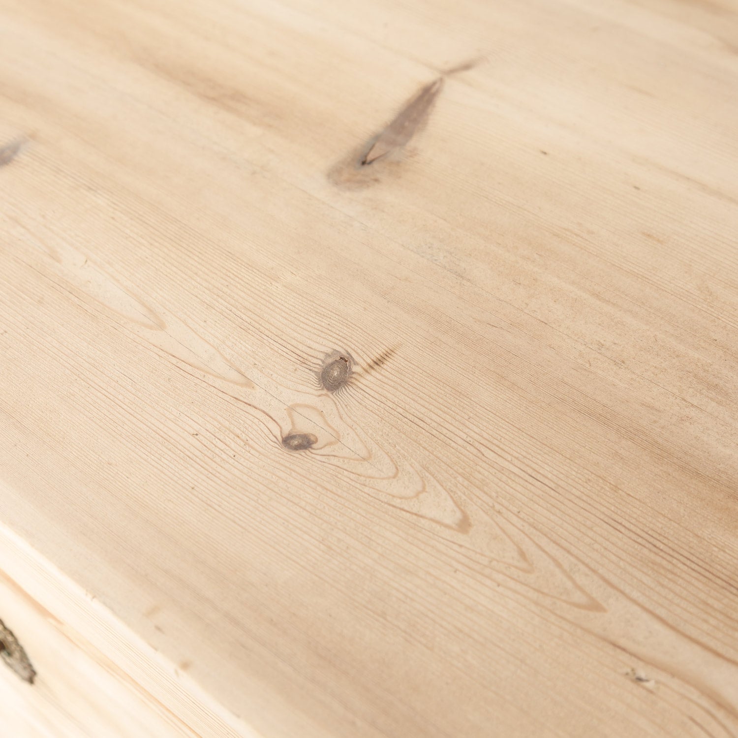 Antique French Louis Philippe Style Bleached Pine Commode