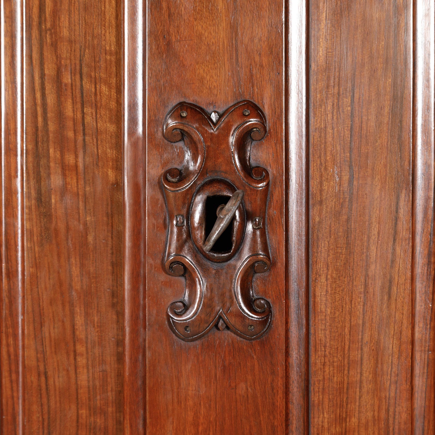 Monumental Louis Philippe Period Solid Walnut Lyonnaise Armoire