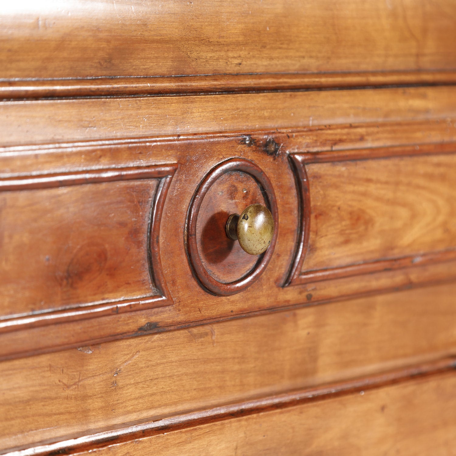Early 19th Century French Country Louis XV Style Cherry Enfilade Buffet 