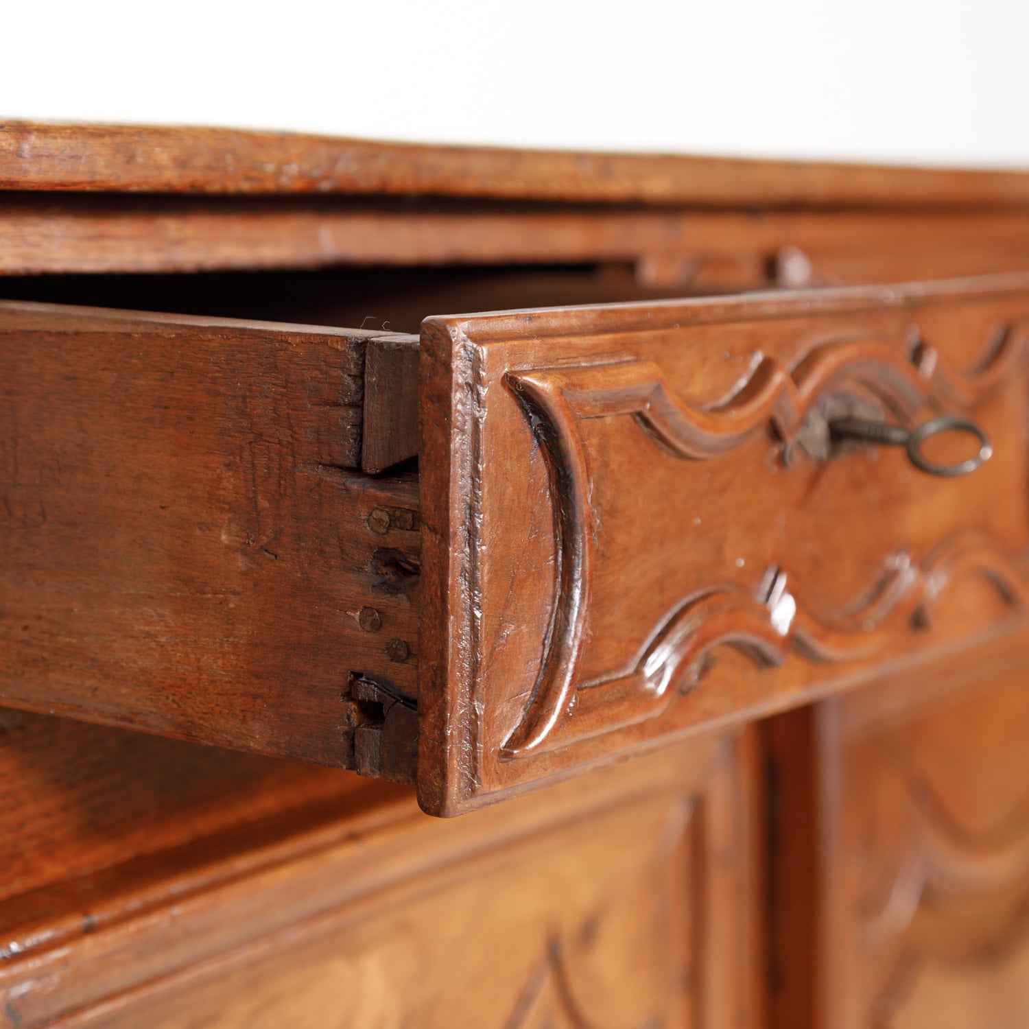 French Country 3 Doors 3 Drawers Louis XV Enfilade Buffet