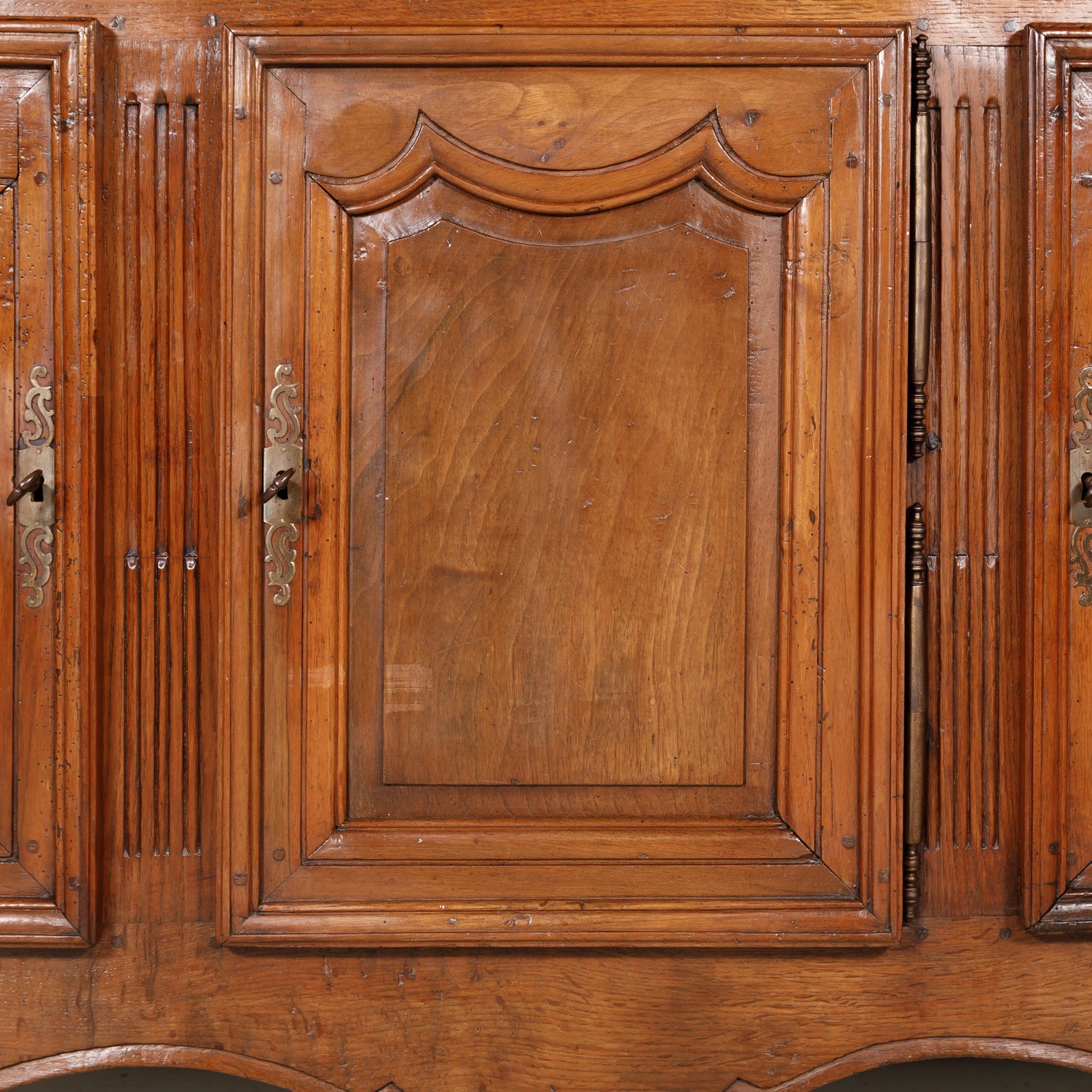 French Country 3 Doors 3 Drawers Louis XV Enfilade Buffet