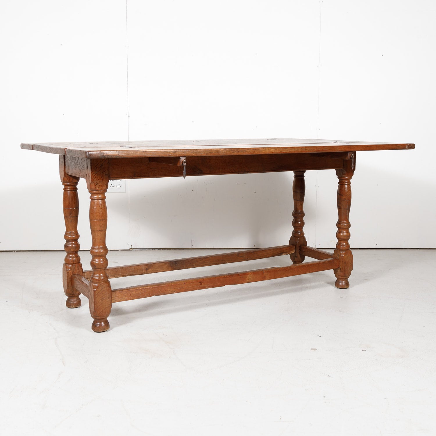 19th Century French Louis Philippe Style Flip Top Pantry Table