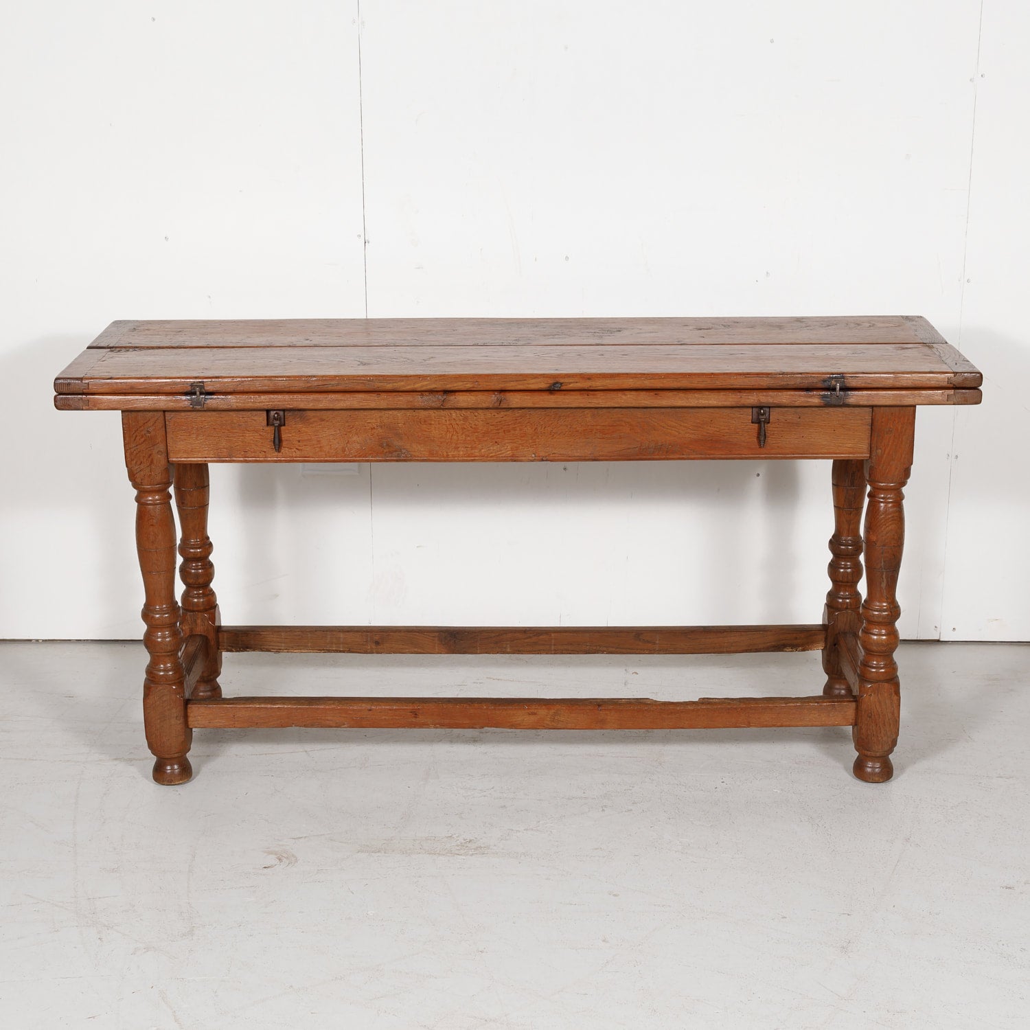 19th Century French Louis Philippe Style Flip Top Pantry Table