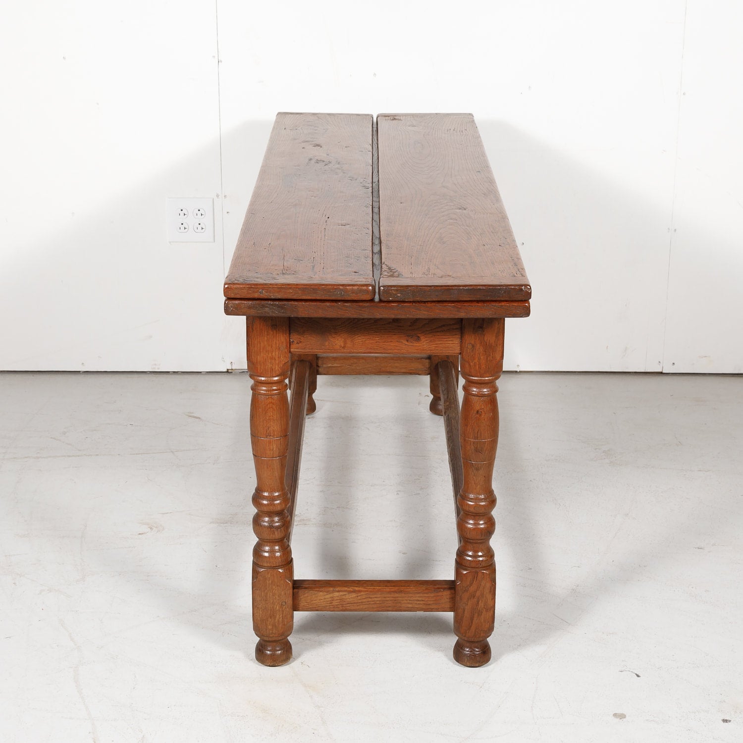 19th Century French Louis Philippe Style Flip Top Pantry Table