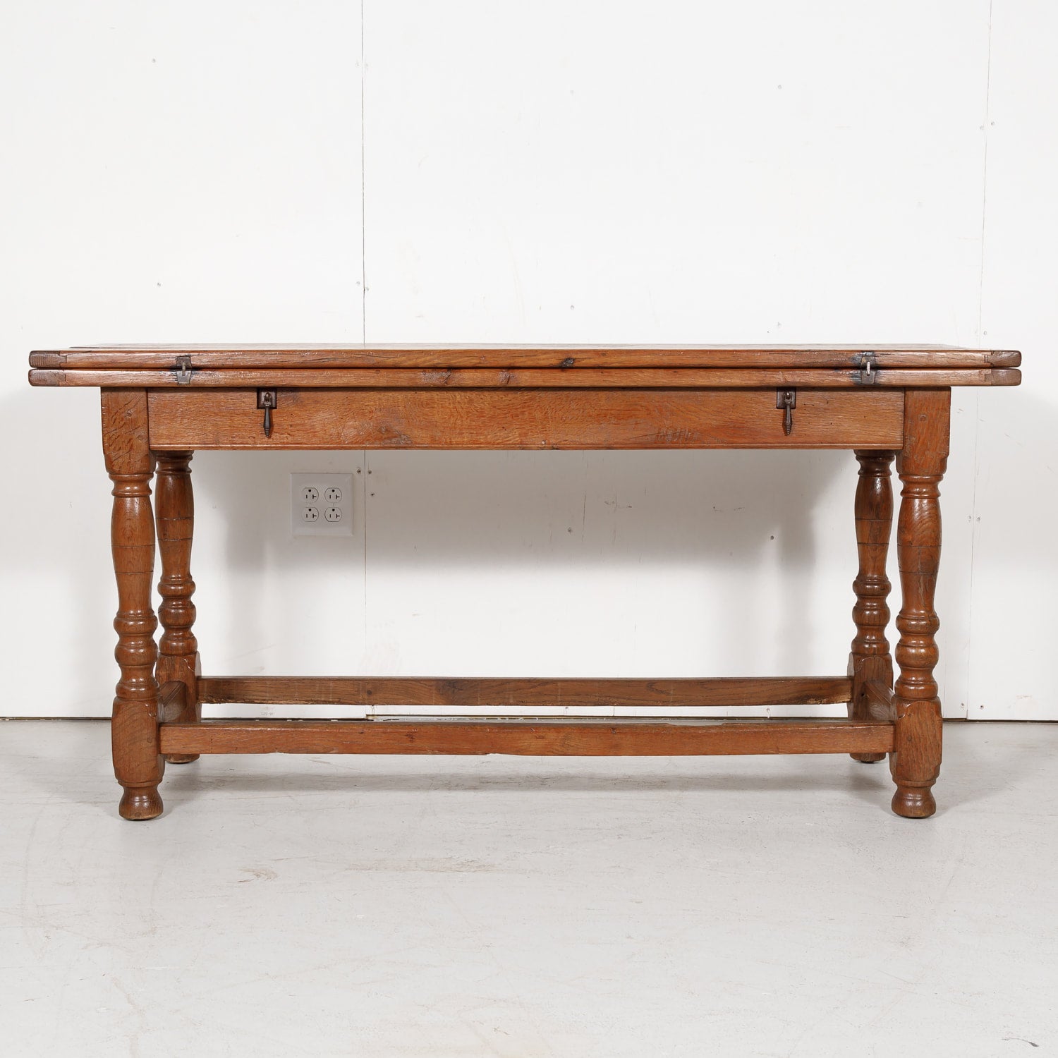 19th Century French Louis Philippe Style Flip Top Pantry Table