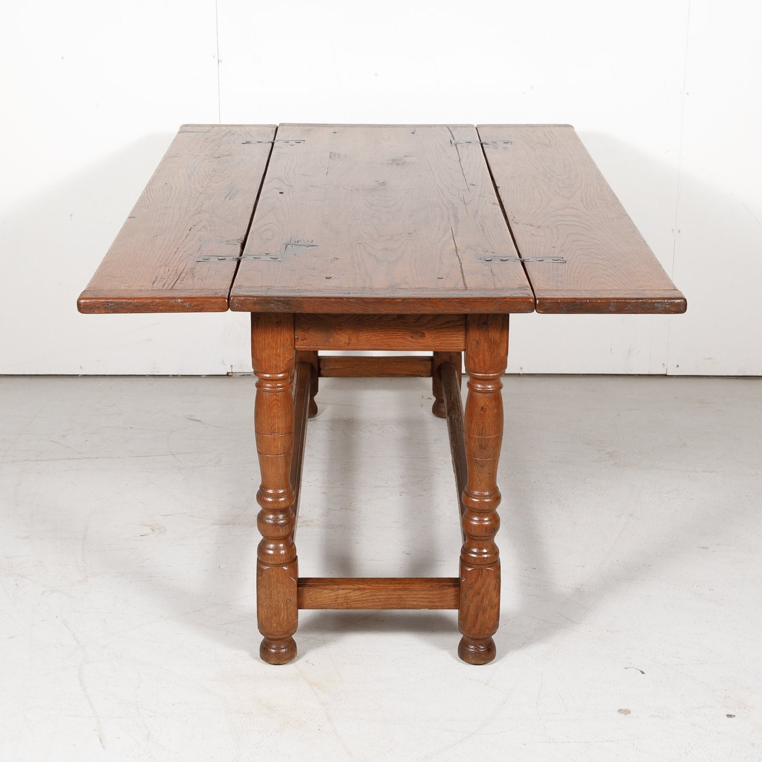19th Century French Louis Philippe Style Flip Top Pantry Table