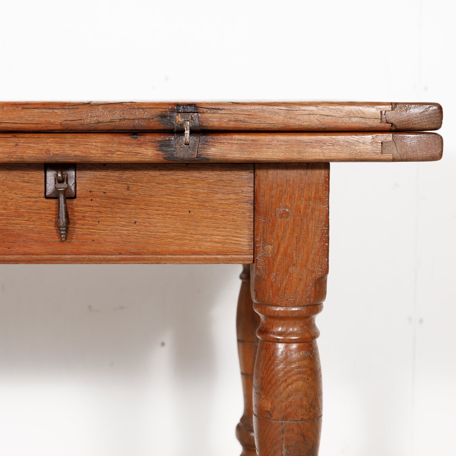 19th Century French Louis Philippe Style Flip Top Pantry Table