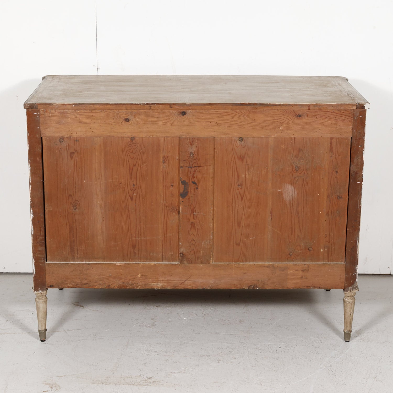 French 19th Century Louis XVI Style Painted Three-Drawer Commode