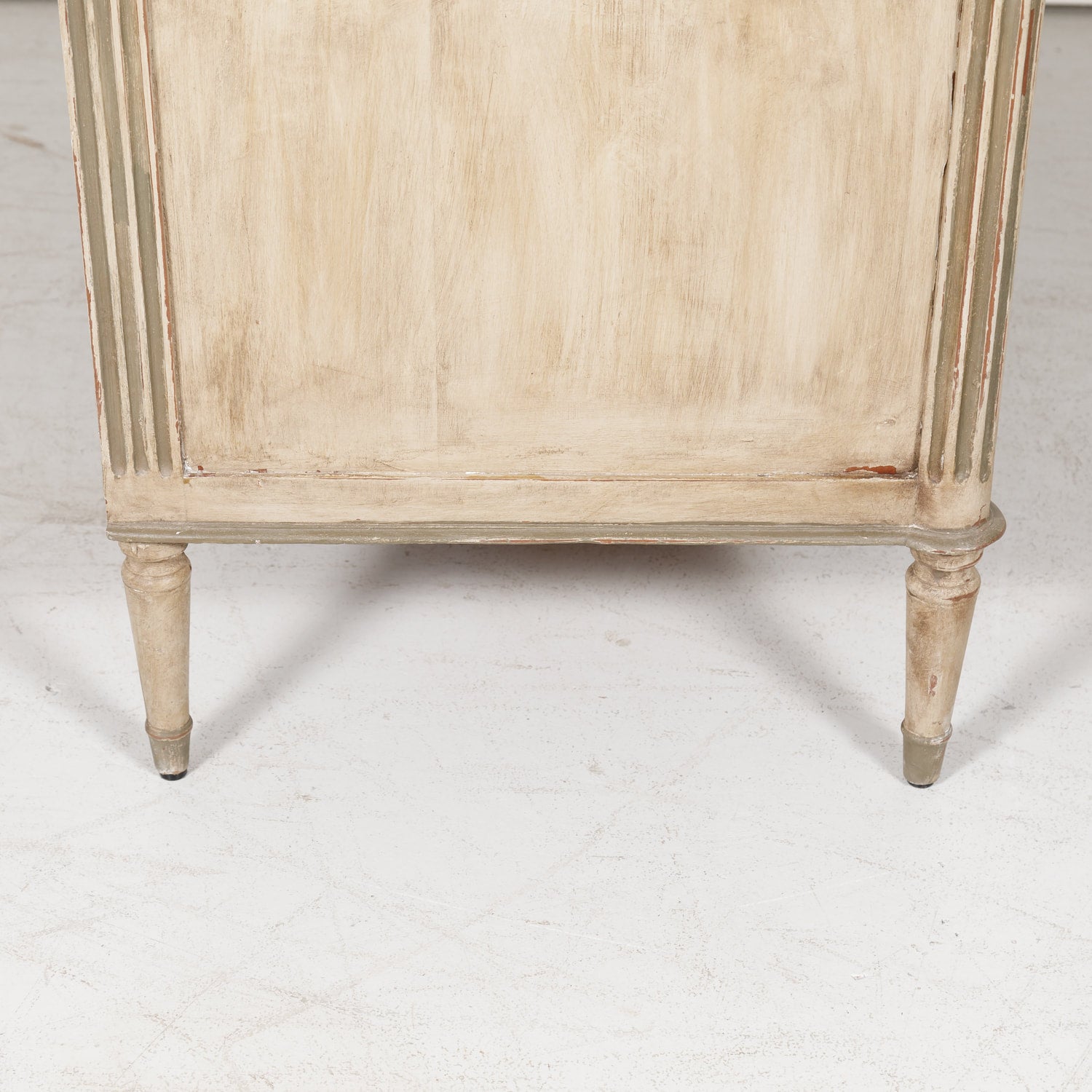 French 19th Century Louis XVI Style Painted Three-Drawer Commode