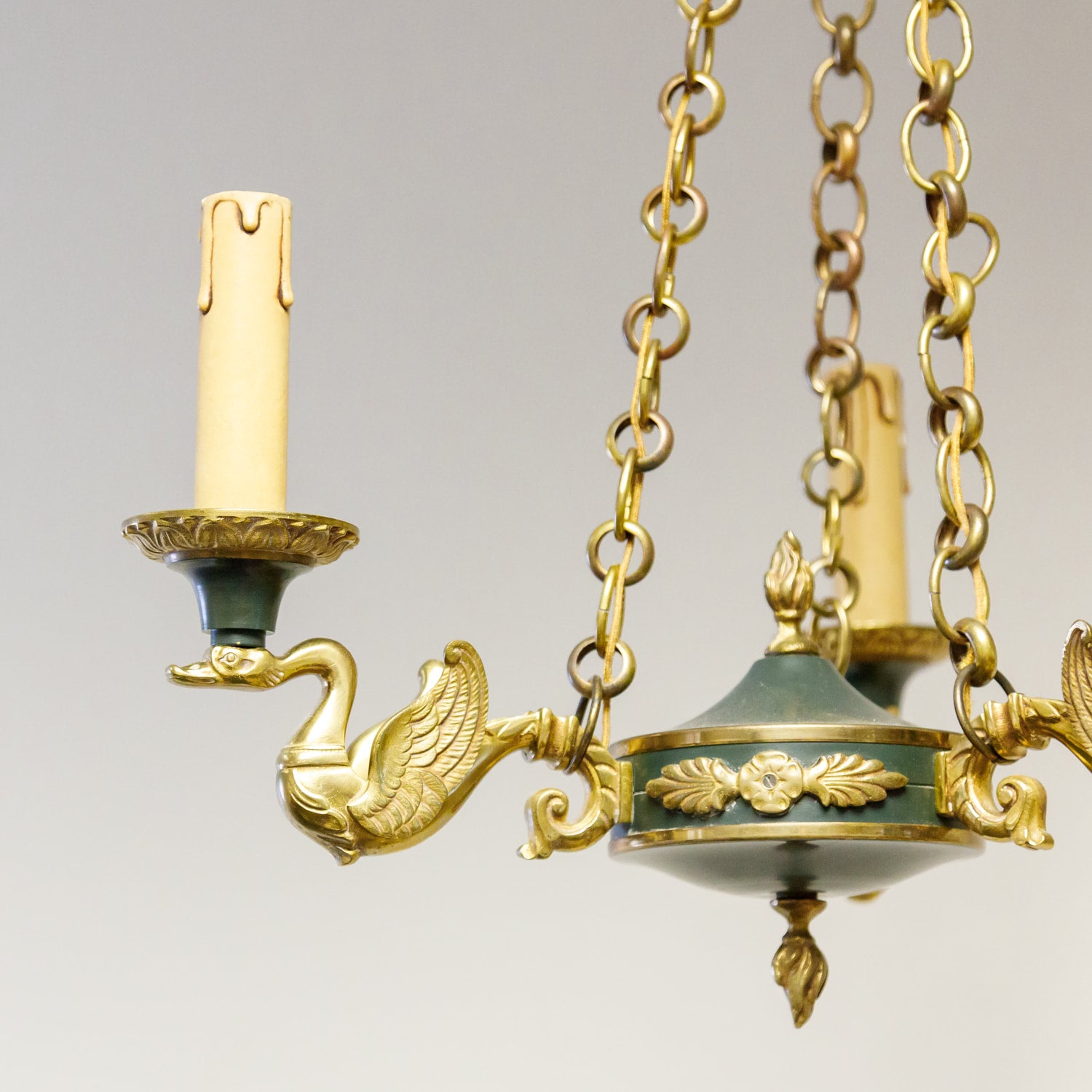 Green Empire Chandelier