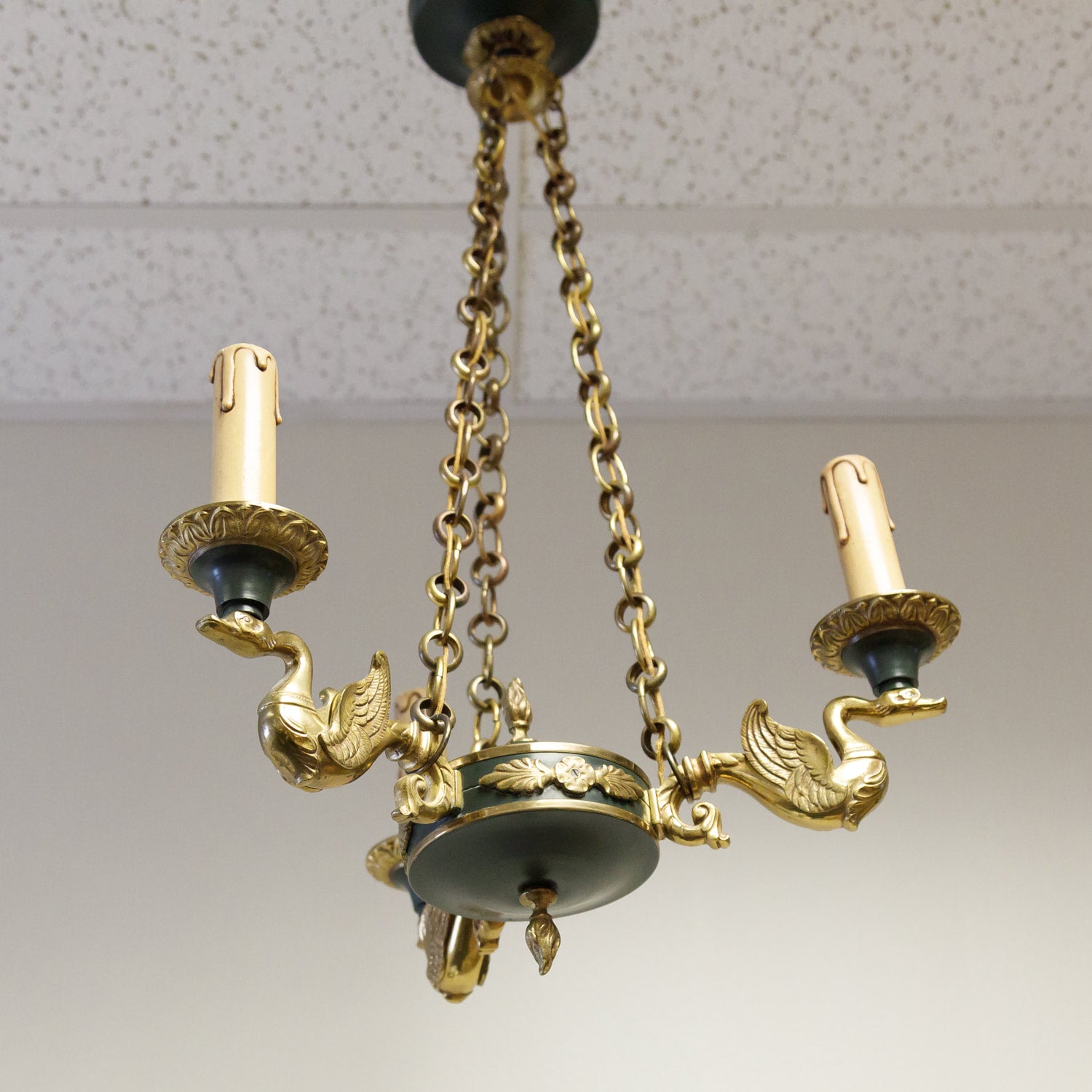 Green Empire Chandelier