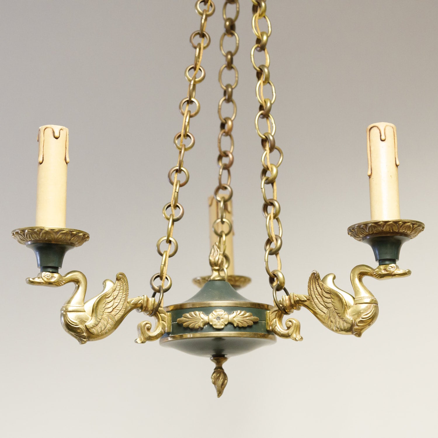 Green Empire Chandelier