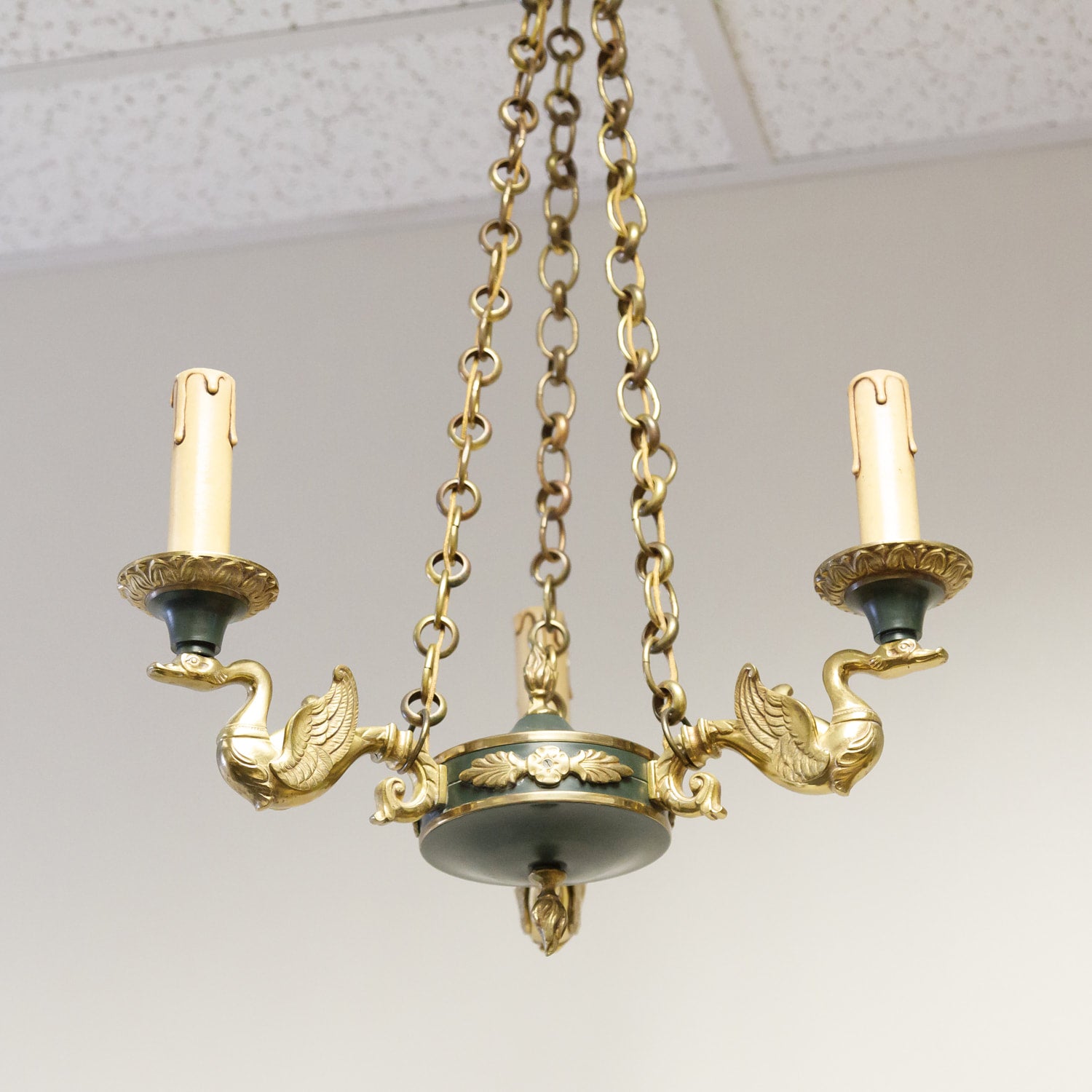 Green Empire Chandelier