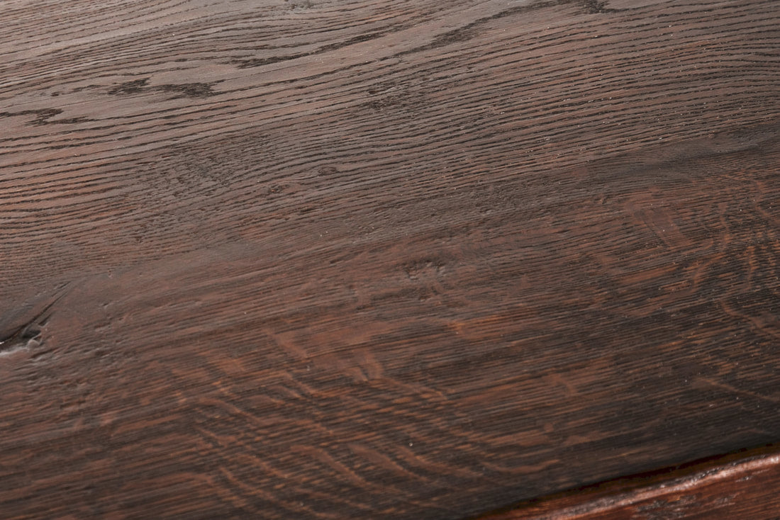 Custom 10-Foot French Farmhouse Table Handcrafted from Imported French Oak  