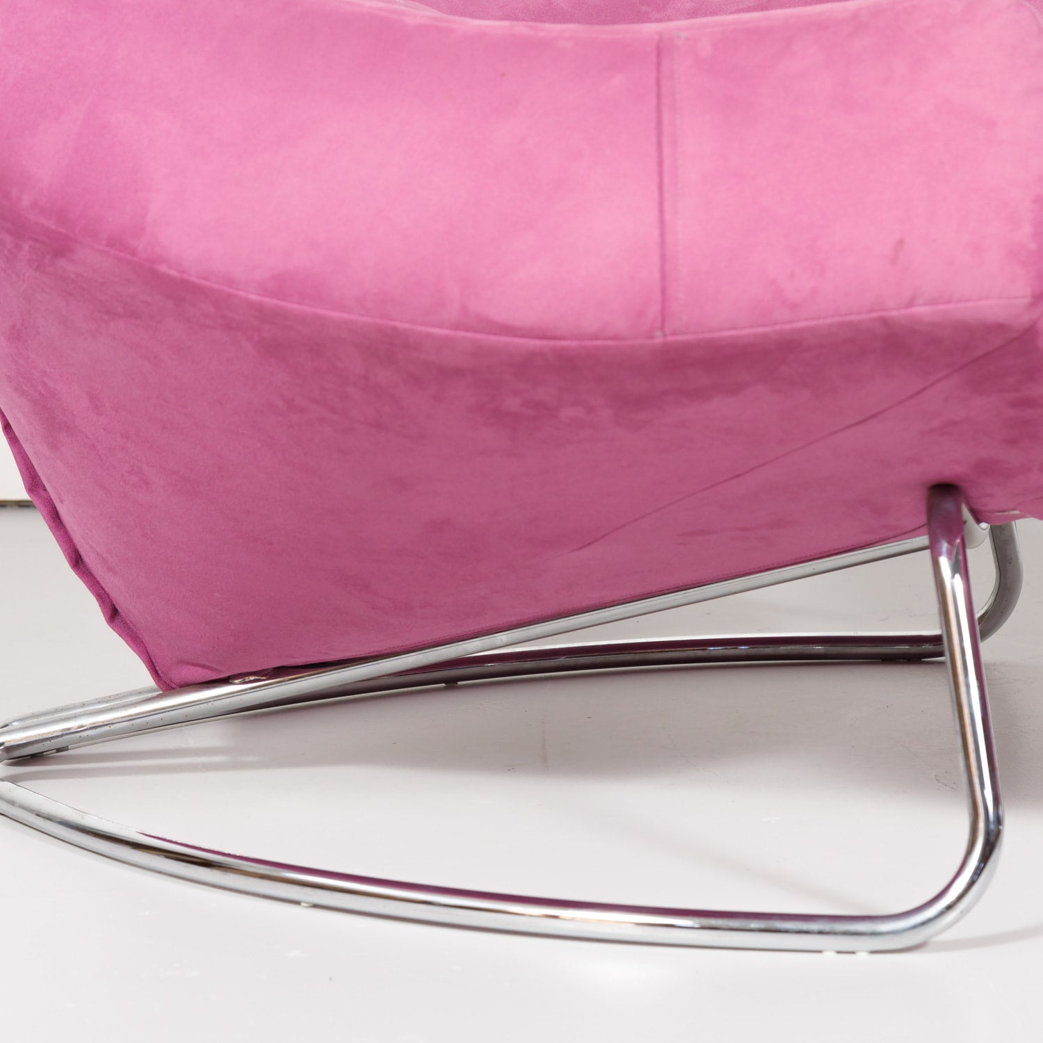 Vintage Mid-Century Modern Italian Lounge Chair and Ottoman