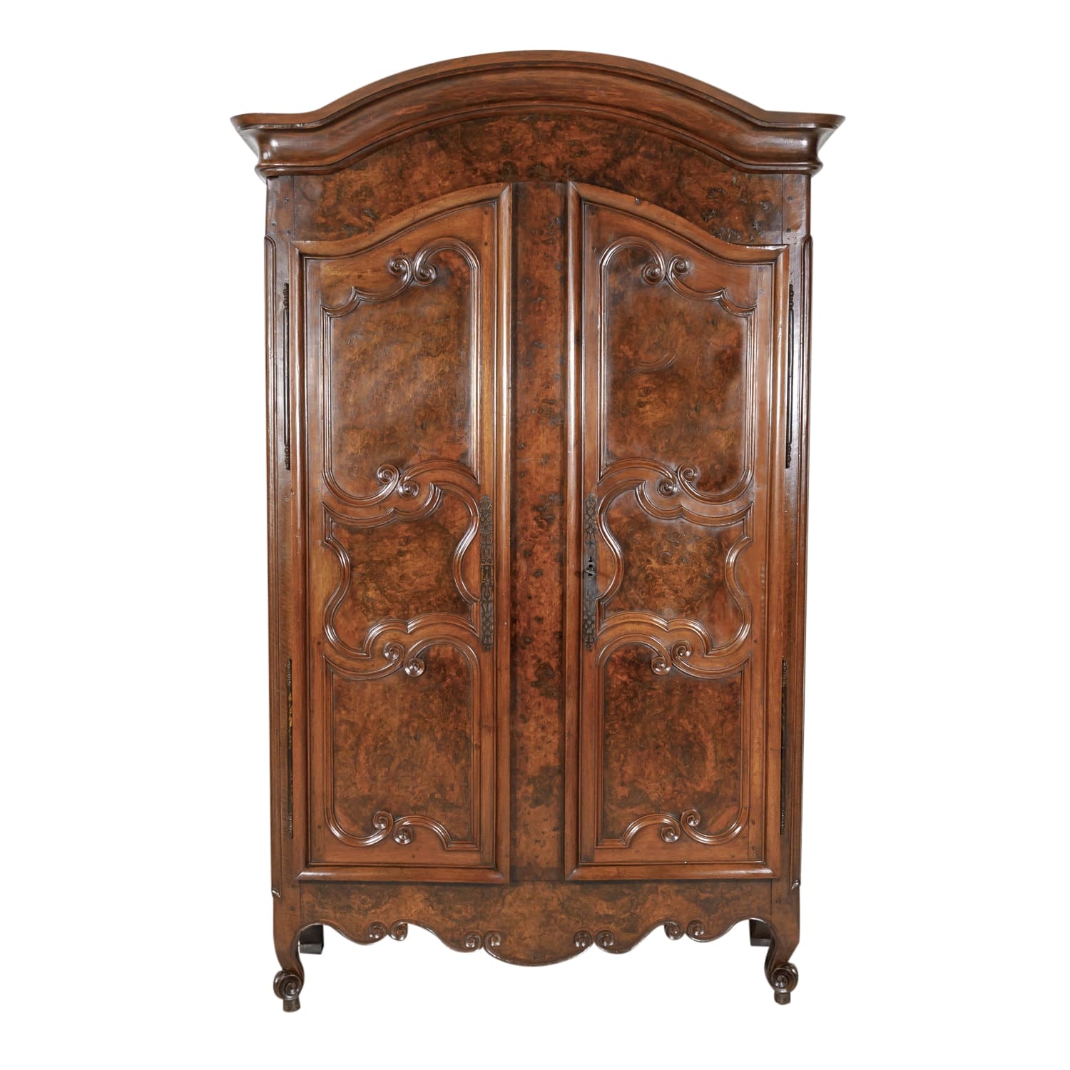 Exceptional 18th Century French Period Louis XV Bressan Armoire