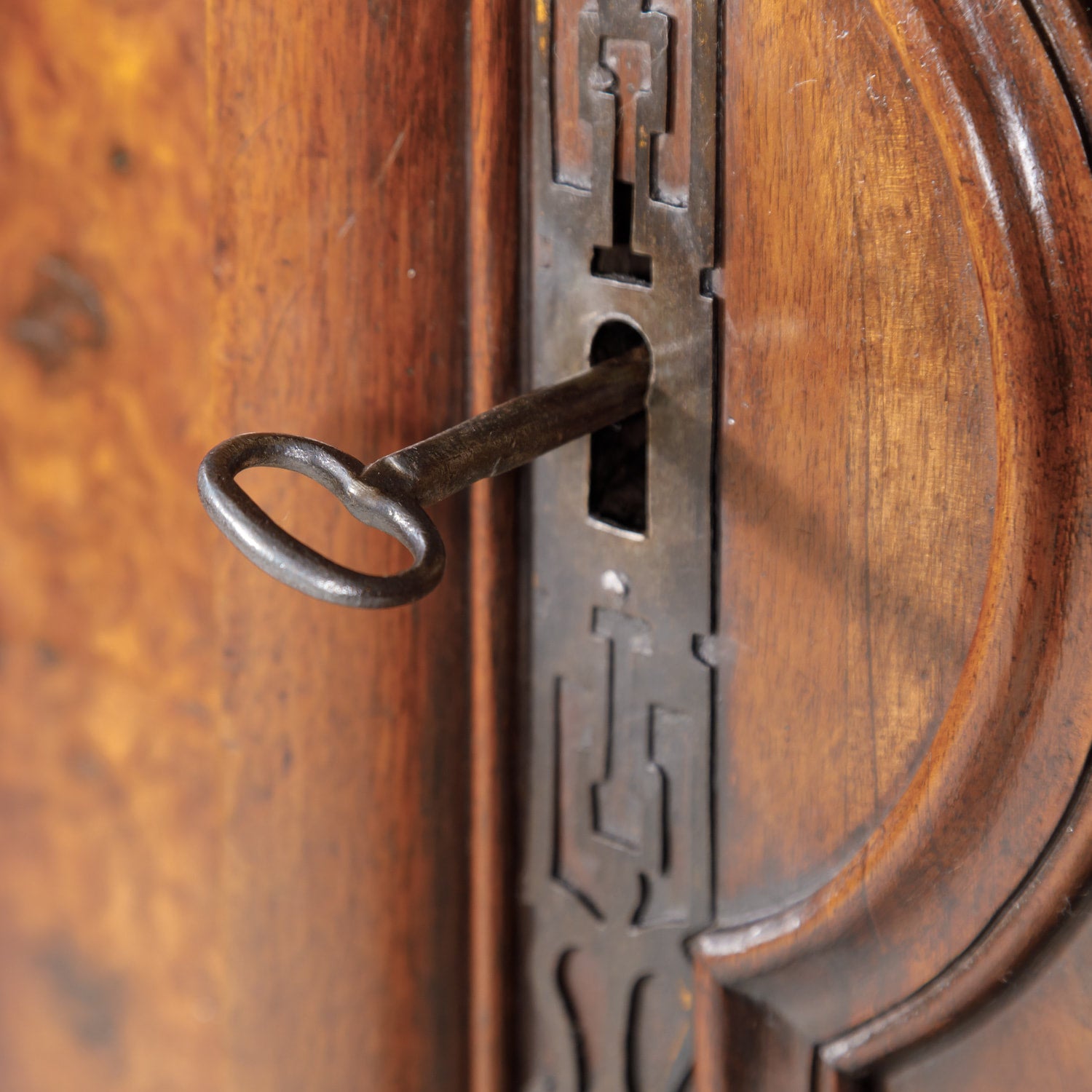 Exceptional 18th Century French Period Louis XV Bressan Armoire