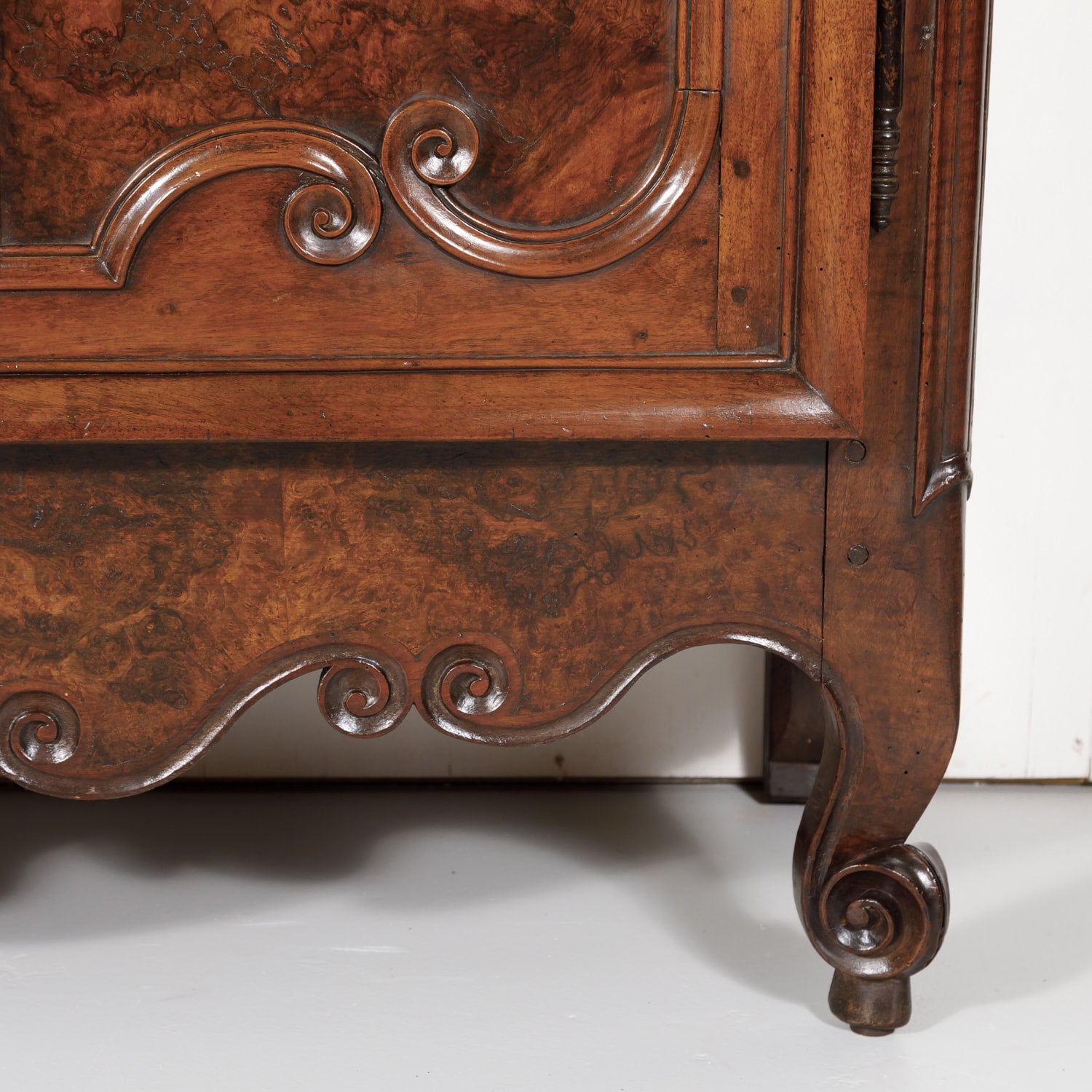 Exceptional 18th Century French Period Louis XV Bressan Armoire