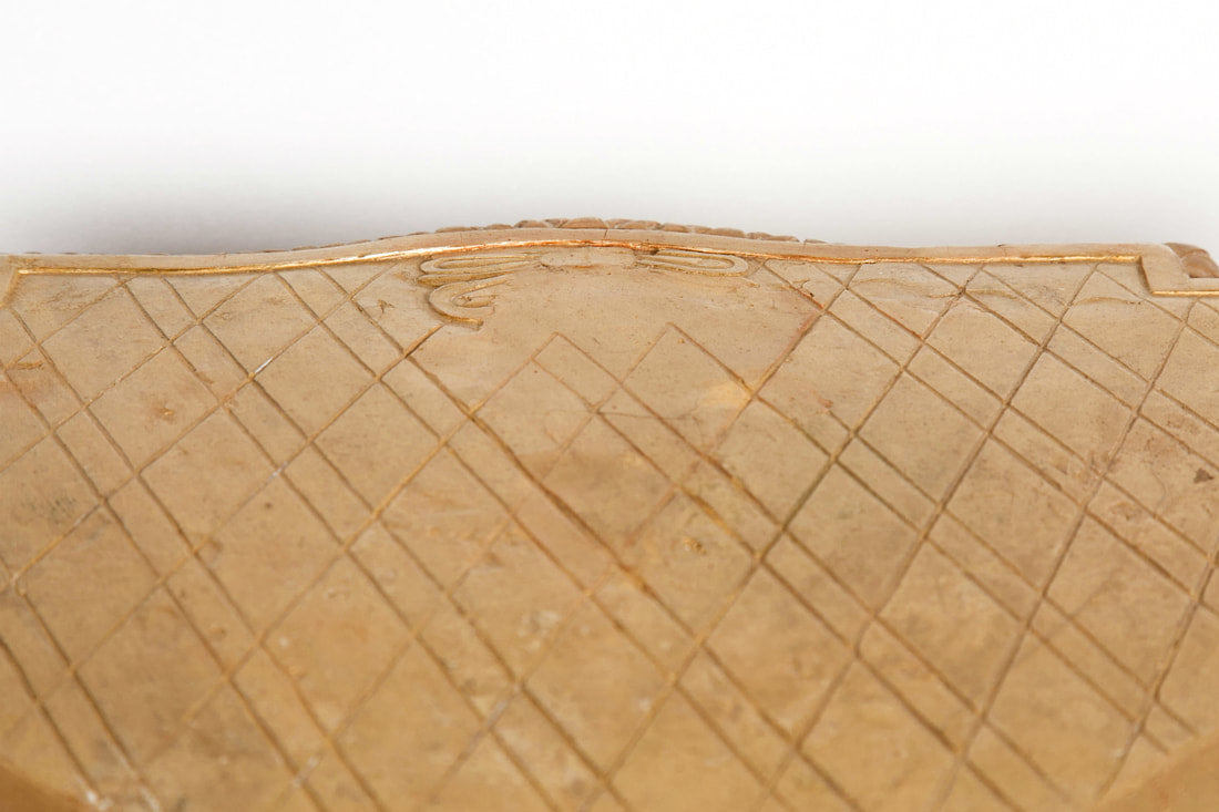 18th Century French Louis XVI Period Carved Giltwood Altar Pedestal 