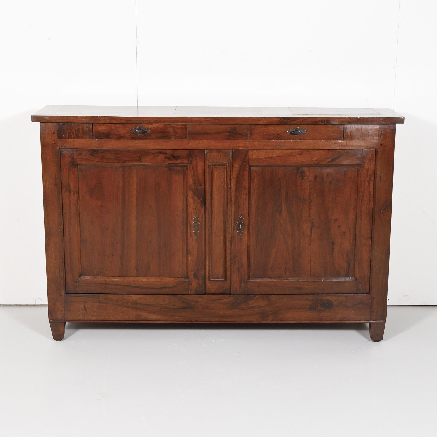 Early 19th Century French Country Directoire Period Walnut Buffet
