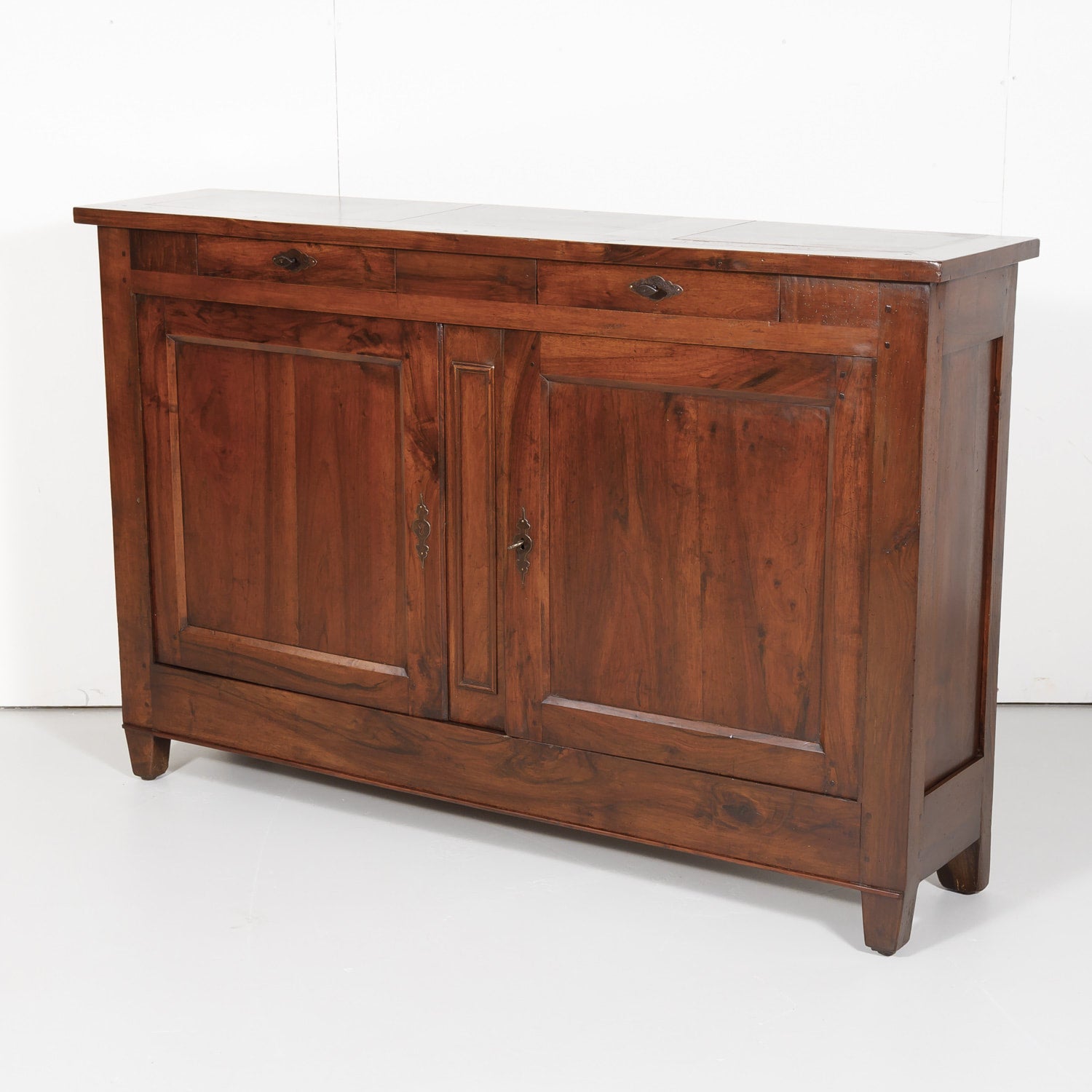 Early 19th Century French Country Directoire Period Walnut Buffet