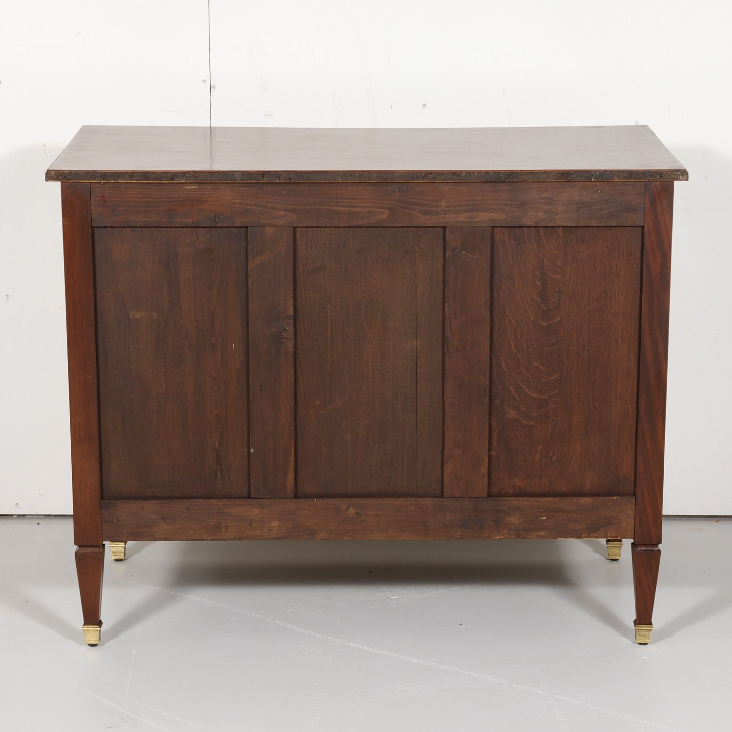 Antique French Louis XVI Style Mahogany Commode or Chest of Drawers