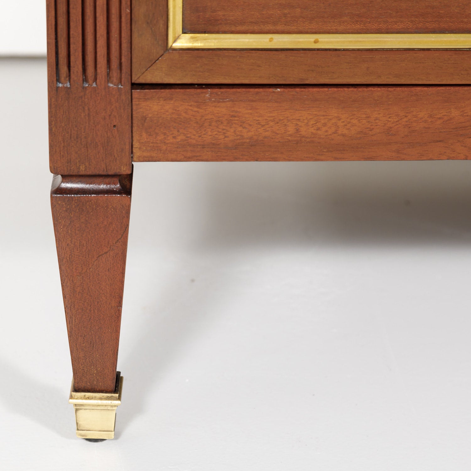 Antique French Louis XVI Style Mahogany Commode or Chest of Drawers