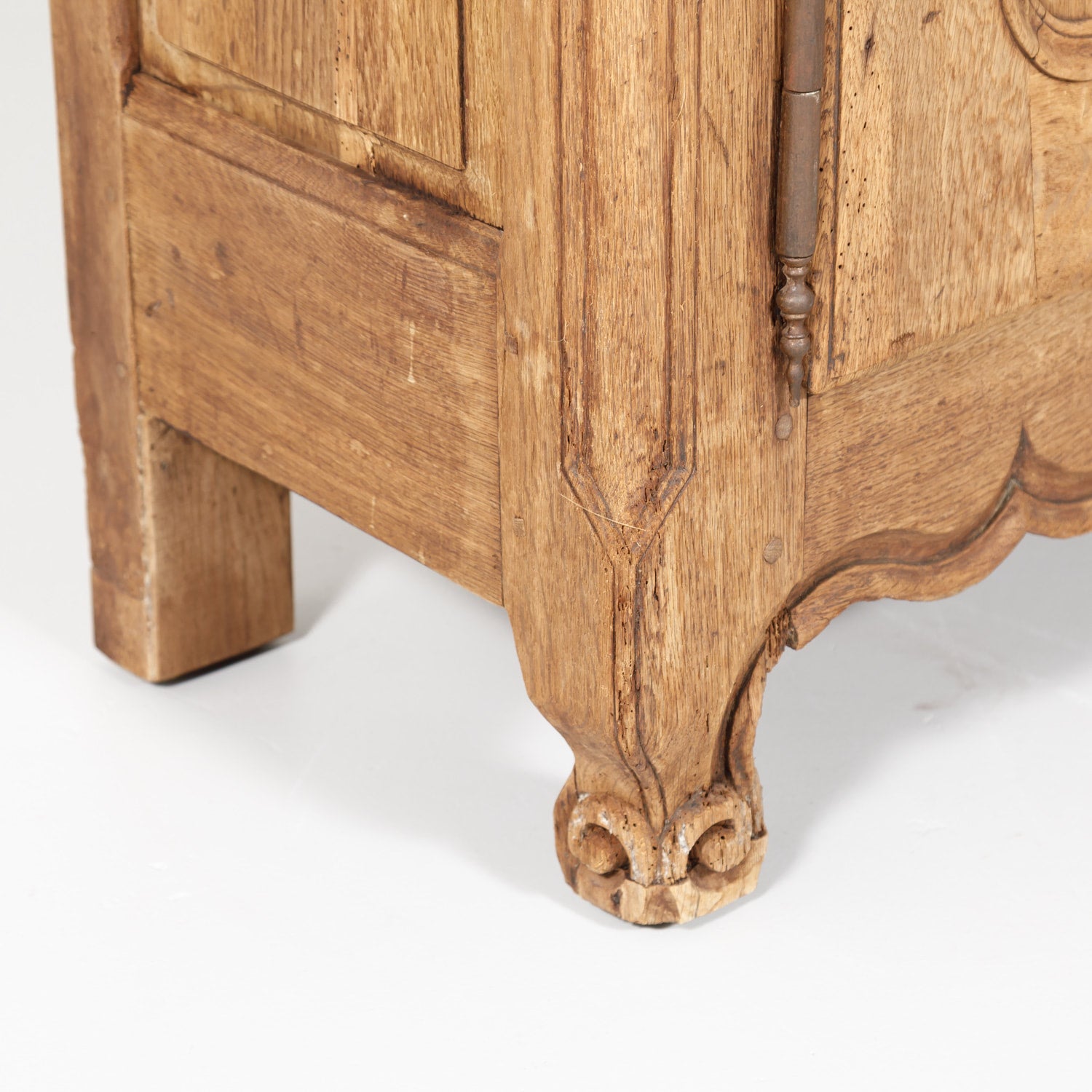 18th Century French Country Louis XV Period Bleached Oak Buffet