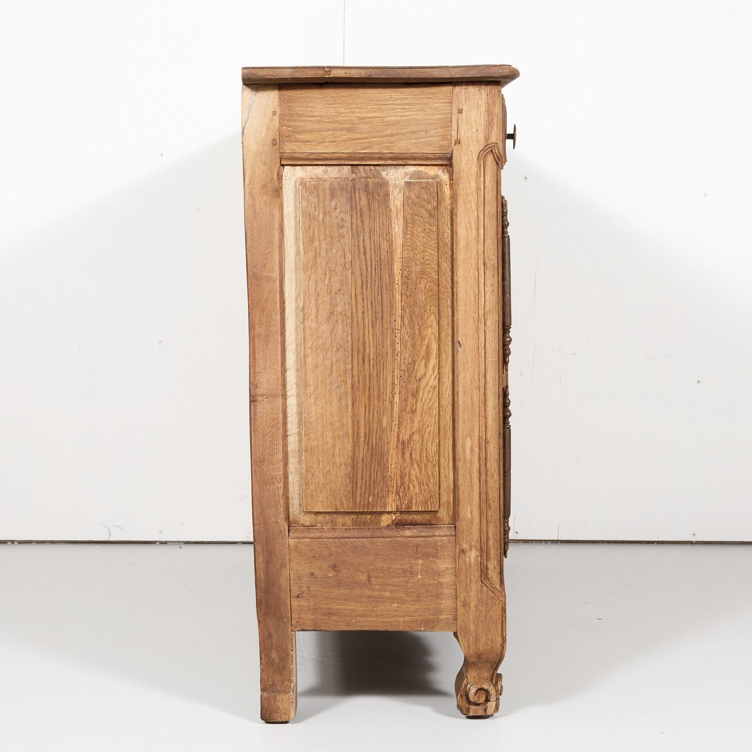 18th Century French Country Louis XV Period Bleached Oak Buffet