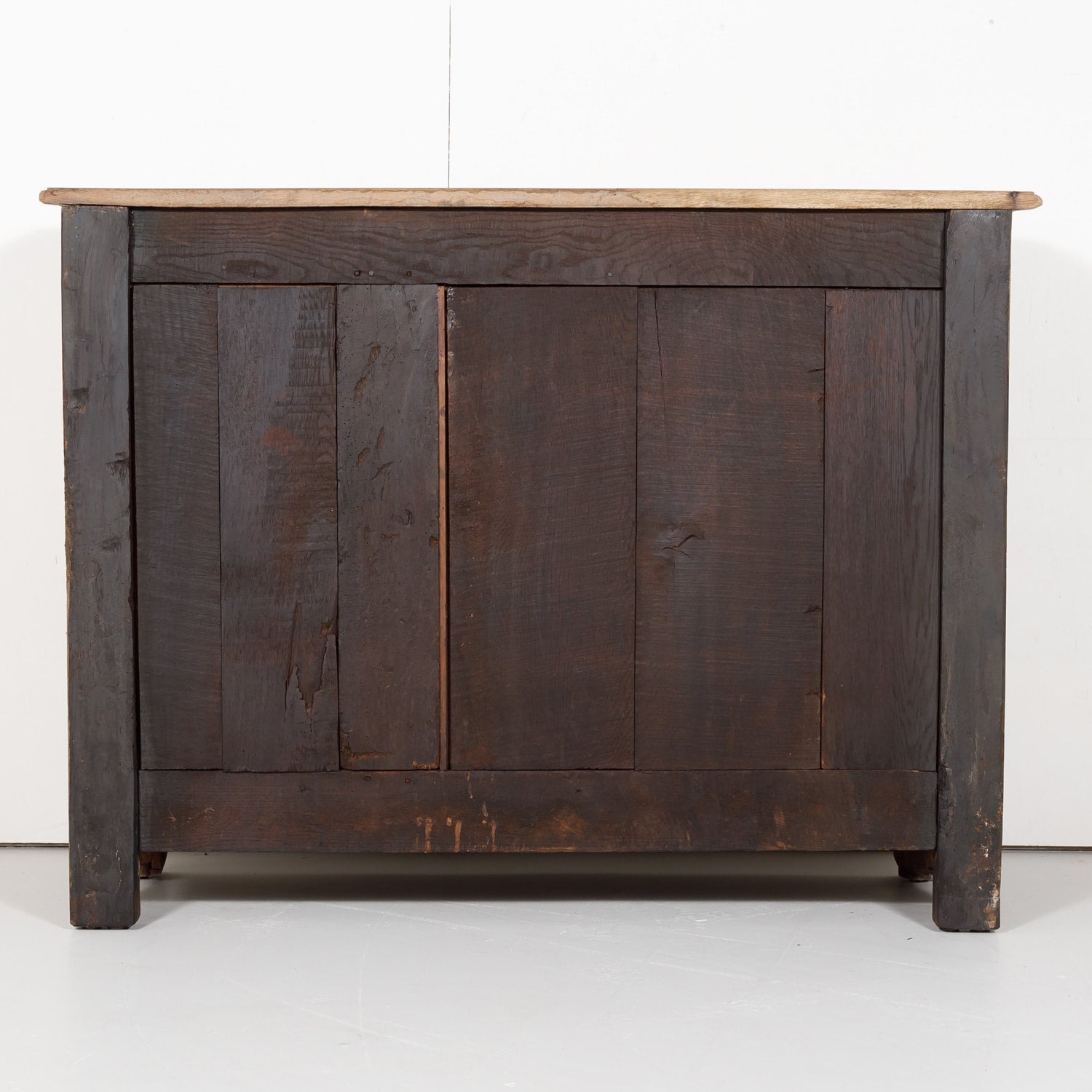 18th Century French Country Louis XV Period Bleached Oak Buffet