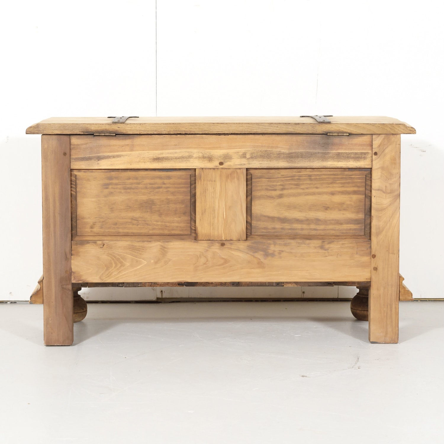 French Louis XIII Style Bleached Oak Petite Coffer