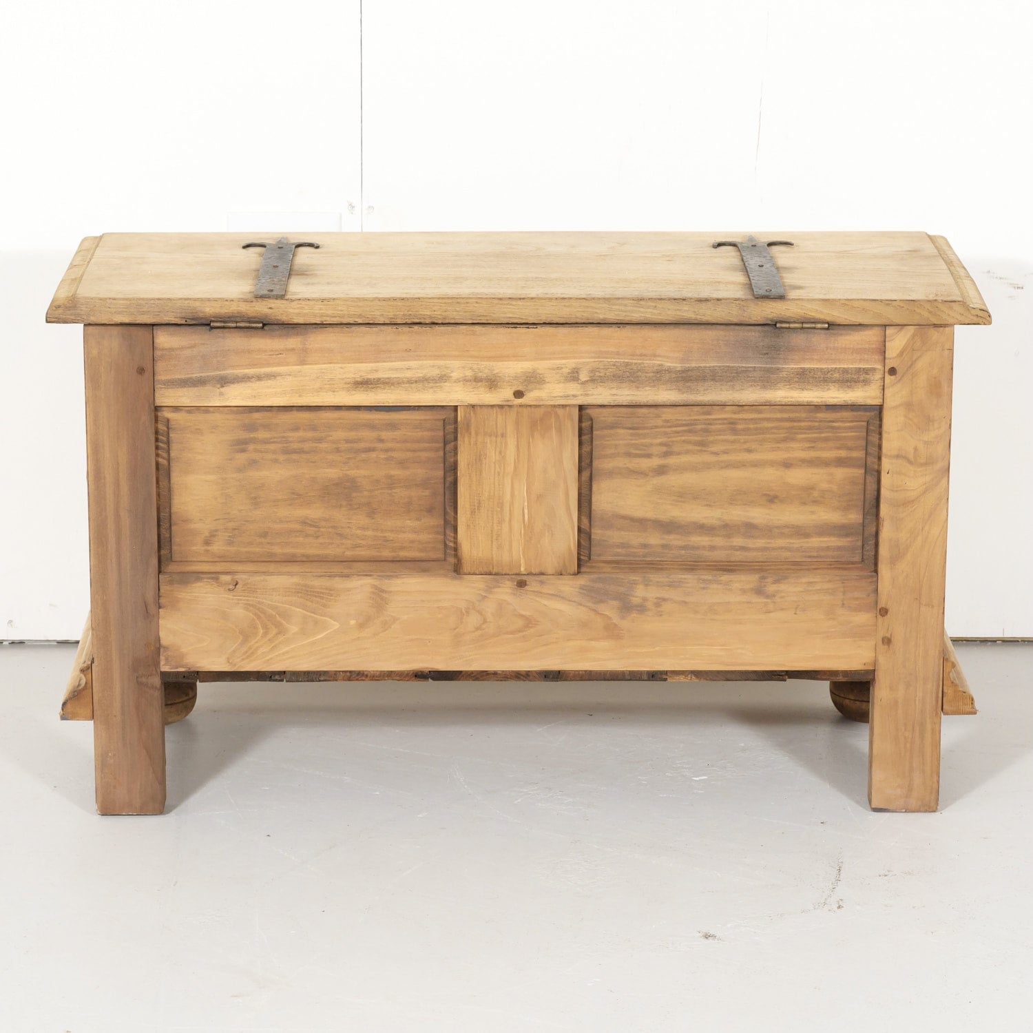 French Louis XIII Style Bleached Oak Petite Coffer