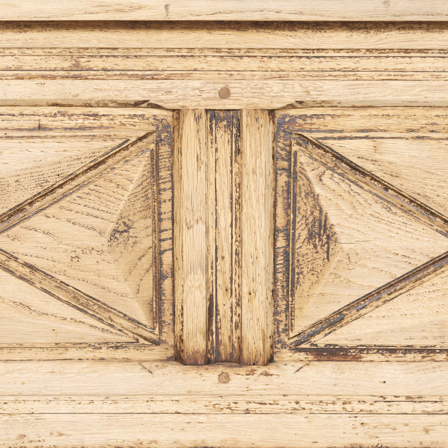 French Louis XIII Style Bleached Oak Petite Coffer