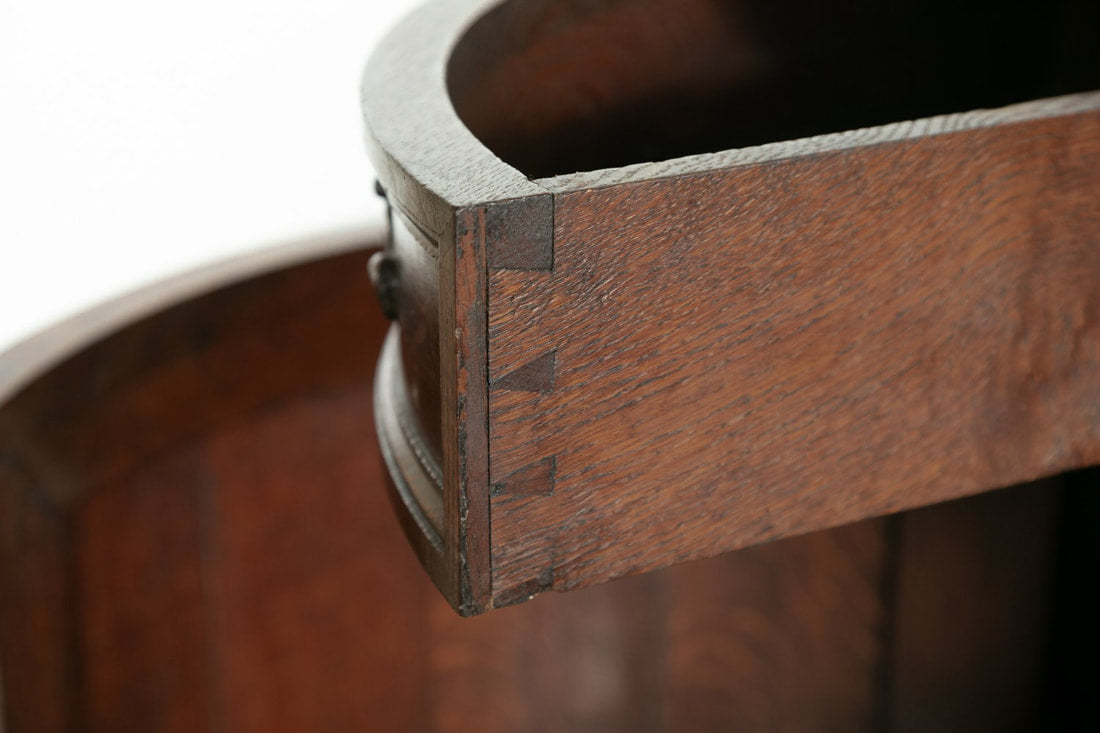 Exceptional 19th Century French Louis XIII Demilune Hunt Enfilade Buffet