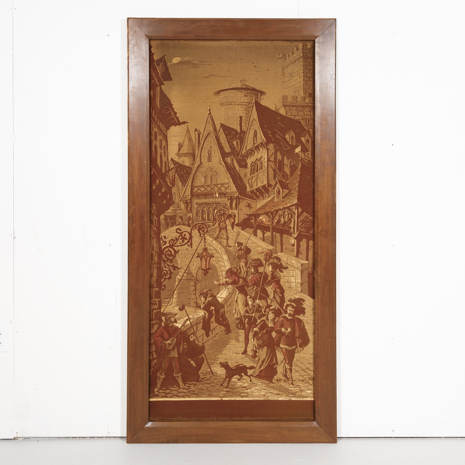 19th Century French Tapestries Depicting Life of French Nobility, Set of 4