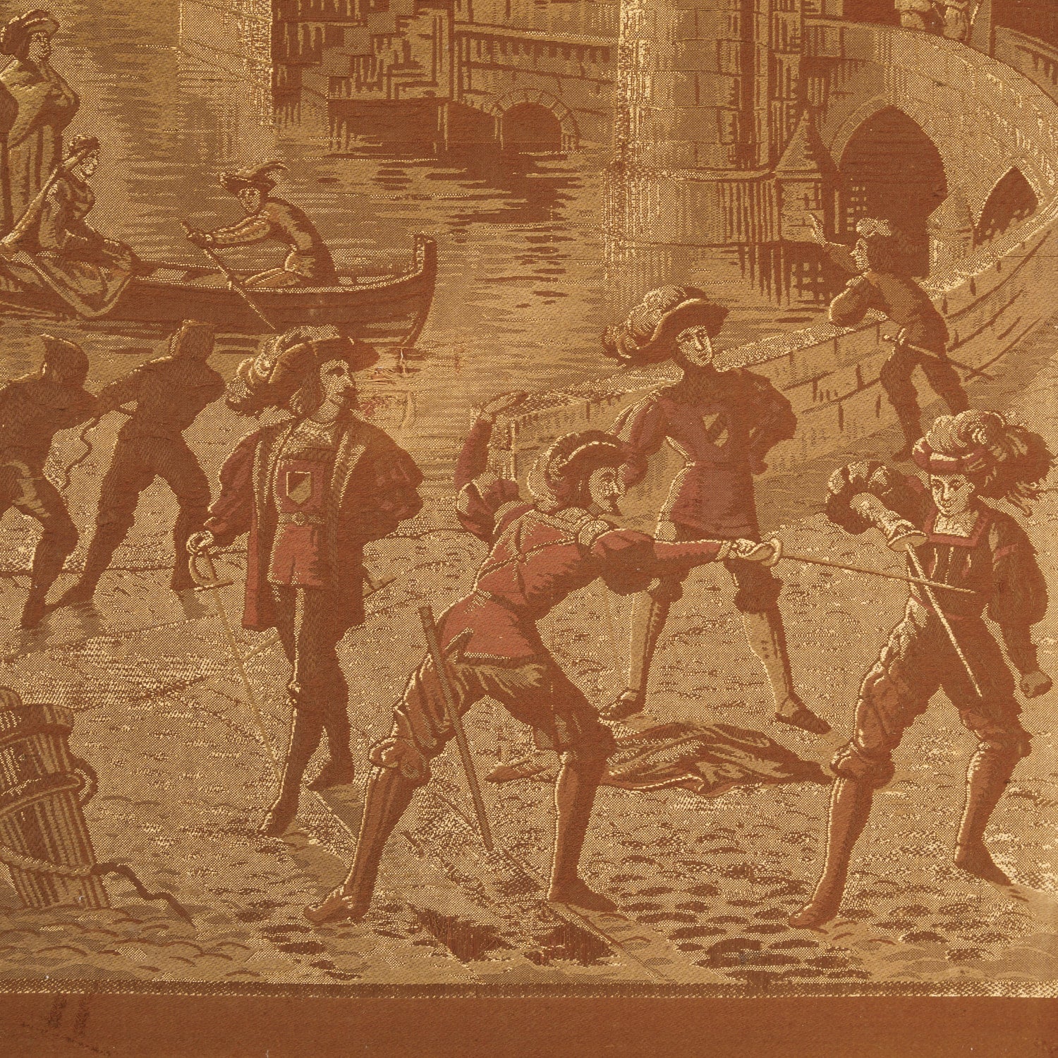 19th Century French Tapestries Depicting Life of French Nobility, Set of 4