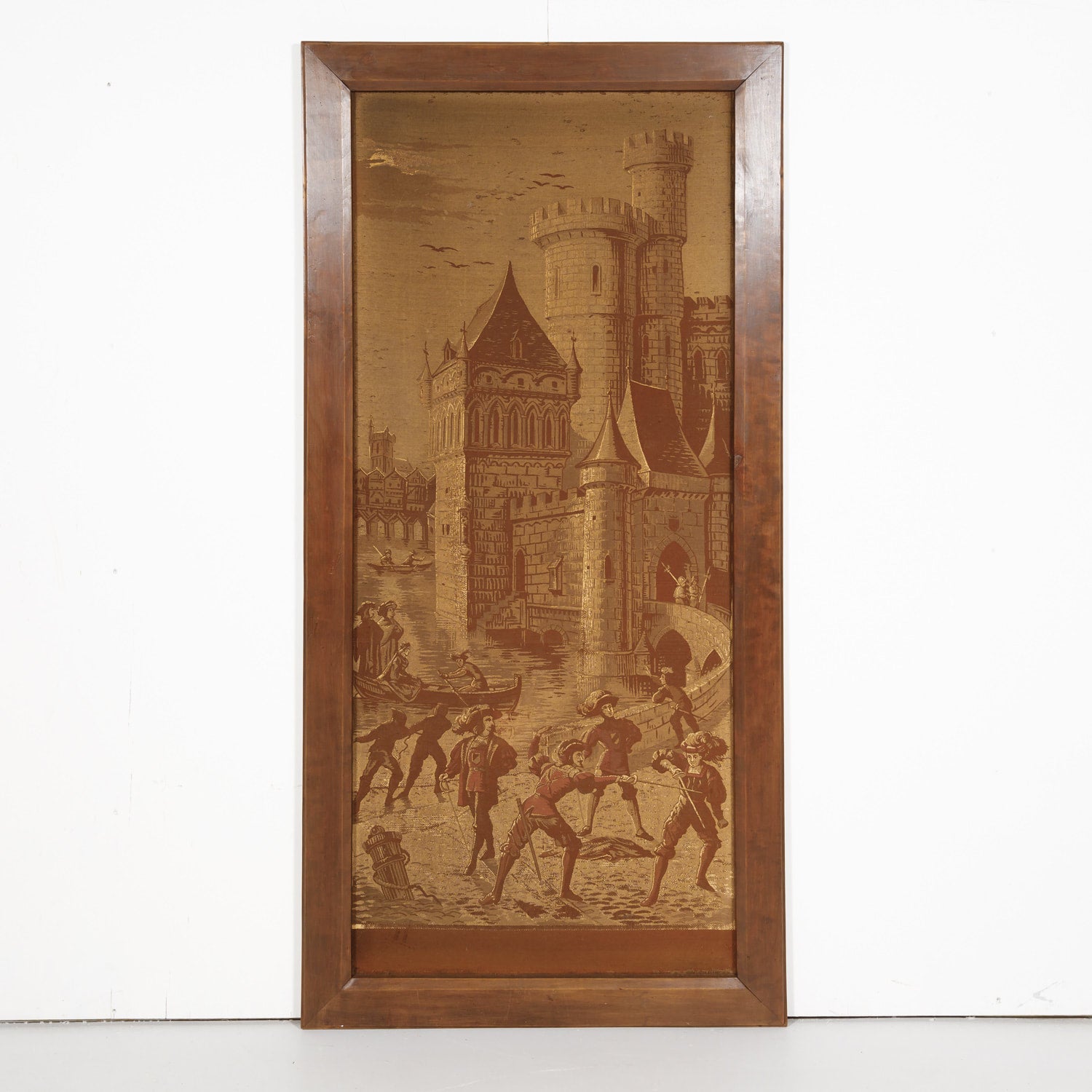 19th Century French Tapestries Depicting Life of French Nobility, Set of 4