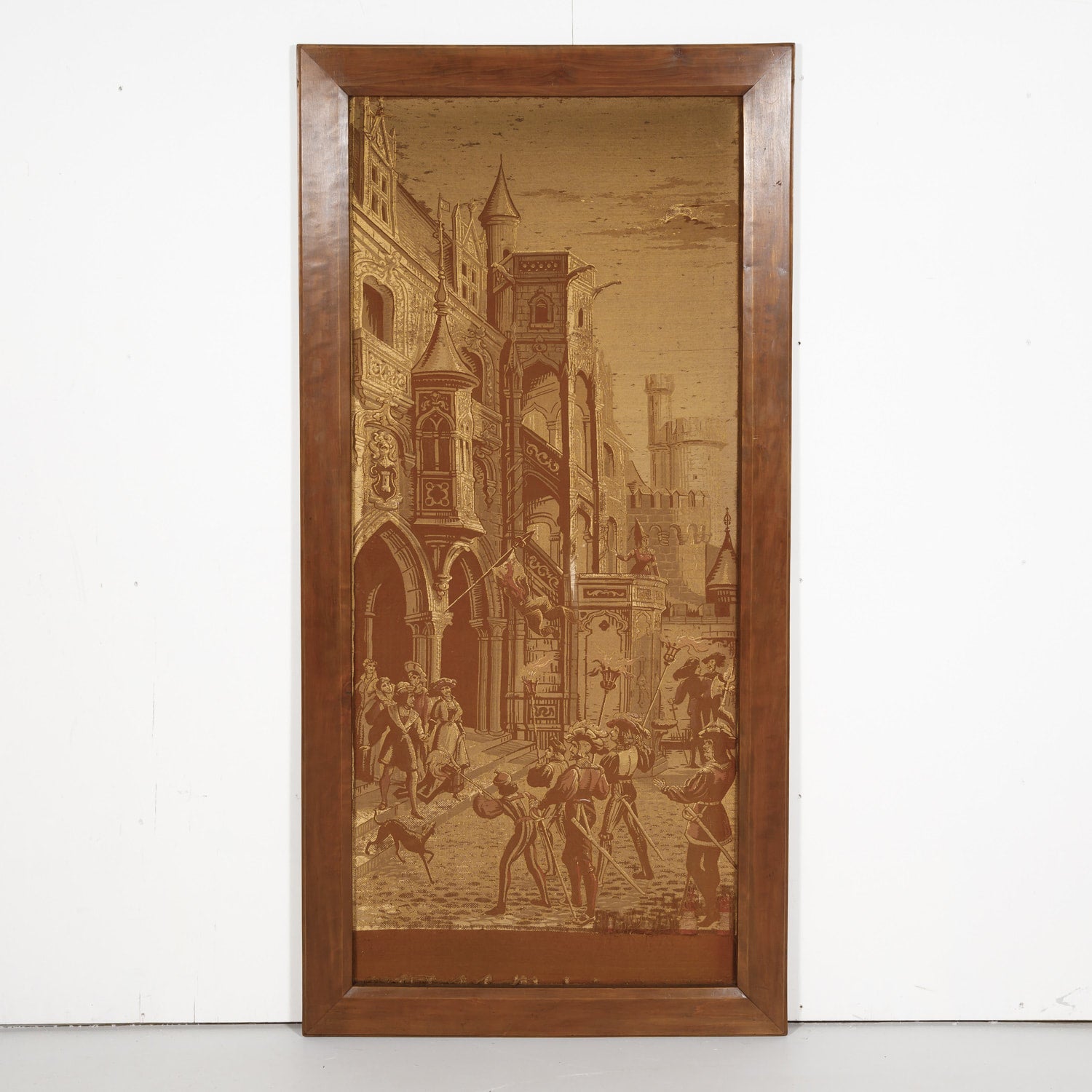 19th Century French Tapestries Depicting Life of French Nobility, Set of 4