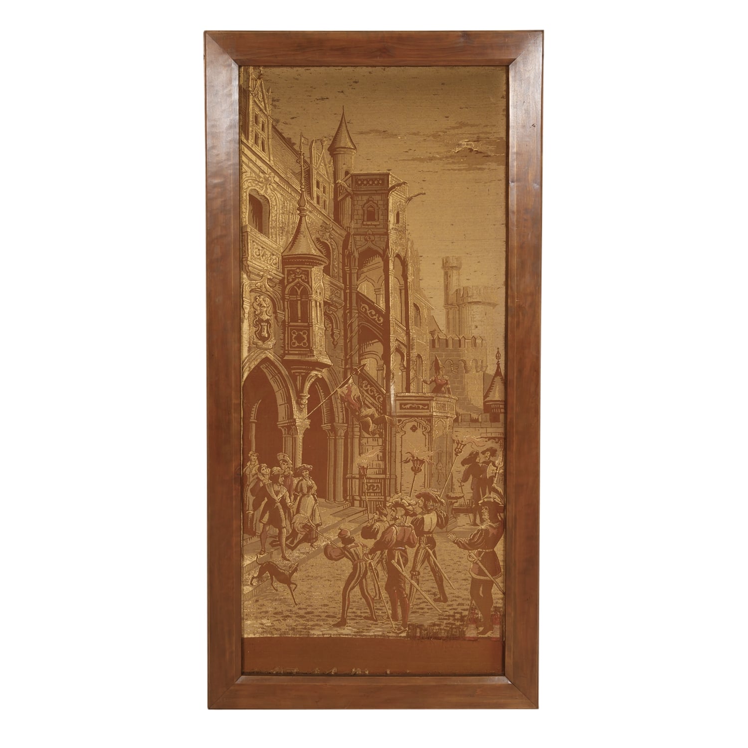 19th Century French Tapestries Depicting Life of French Nobility, Set of 4