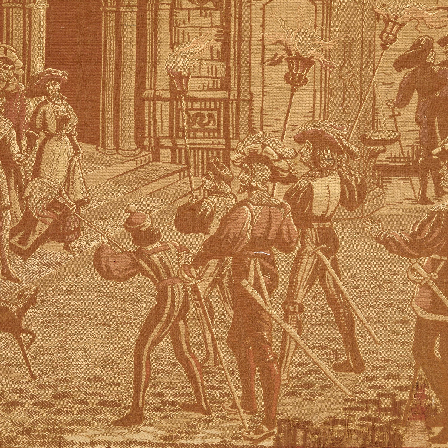 19th Century French Tapestries Depicting Life of French Nobility, Set of 4