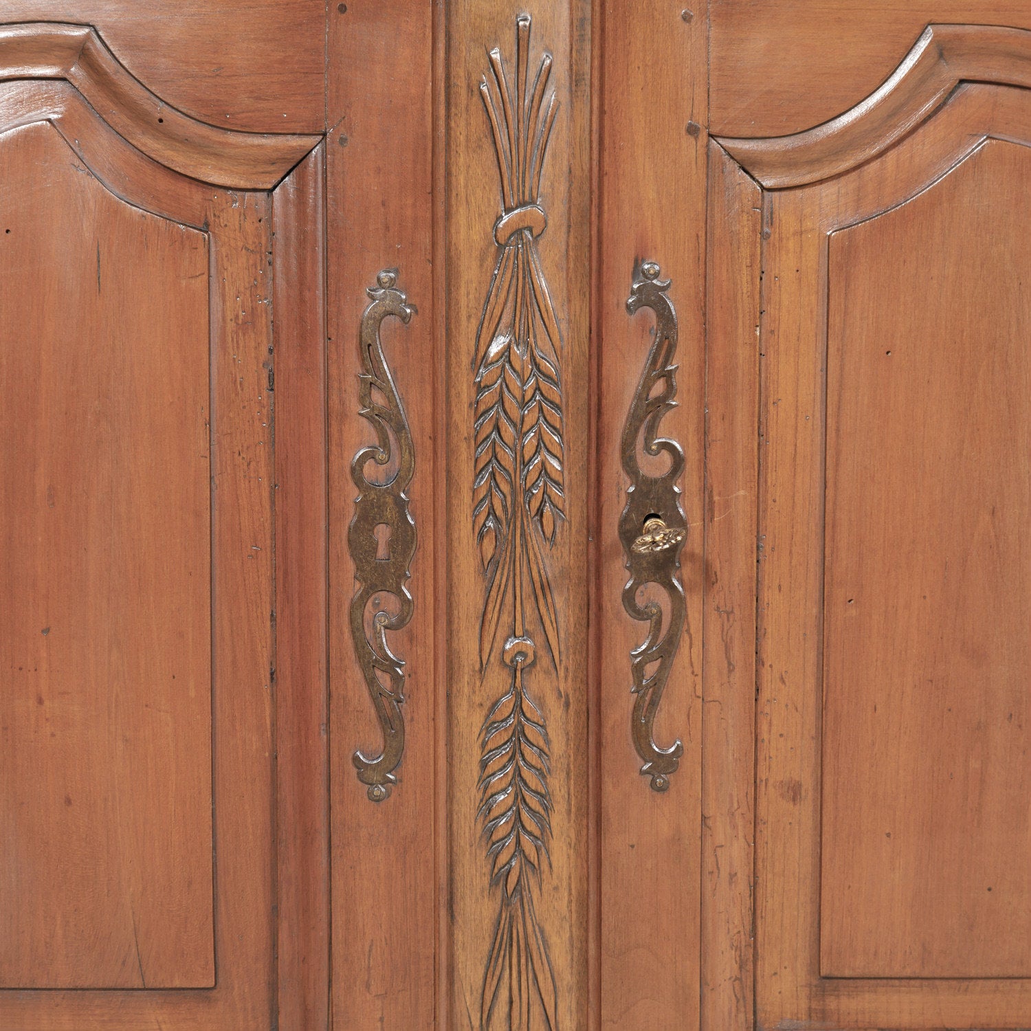 18th Century Louis XV-Louis XVI Transition Period Solid Cherry Enfilade Buffet