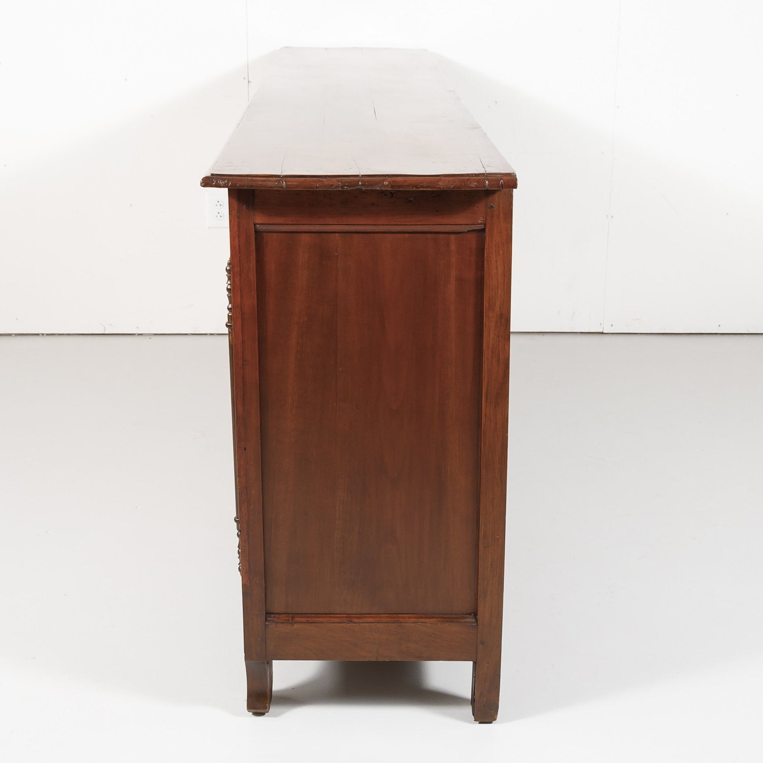 18th Century Louis XV-Louis XVI Transition Period Solid Cherry Enfilade Buffet