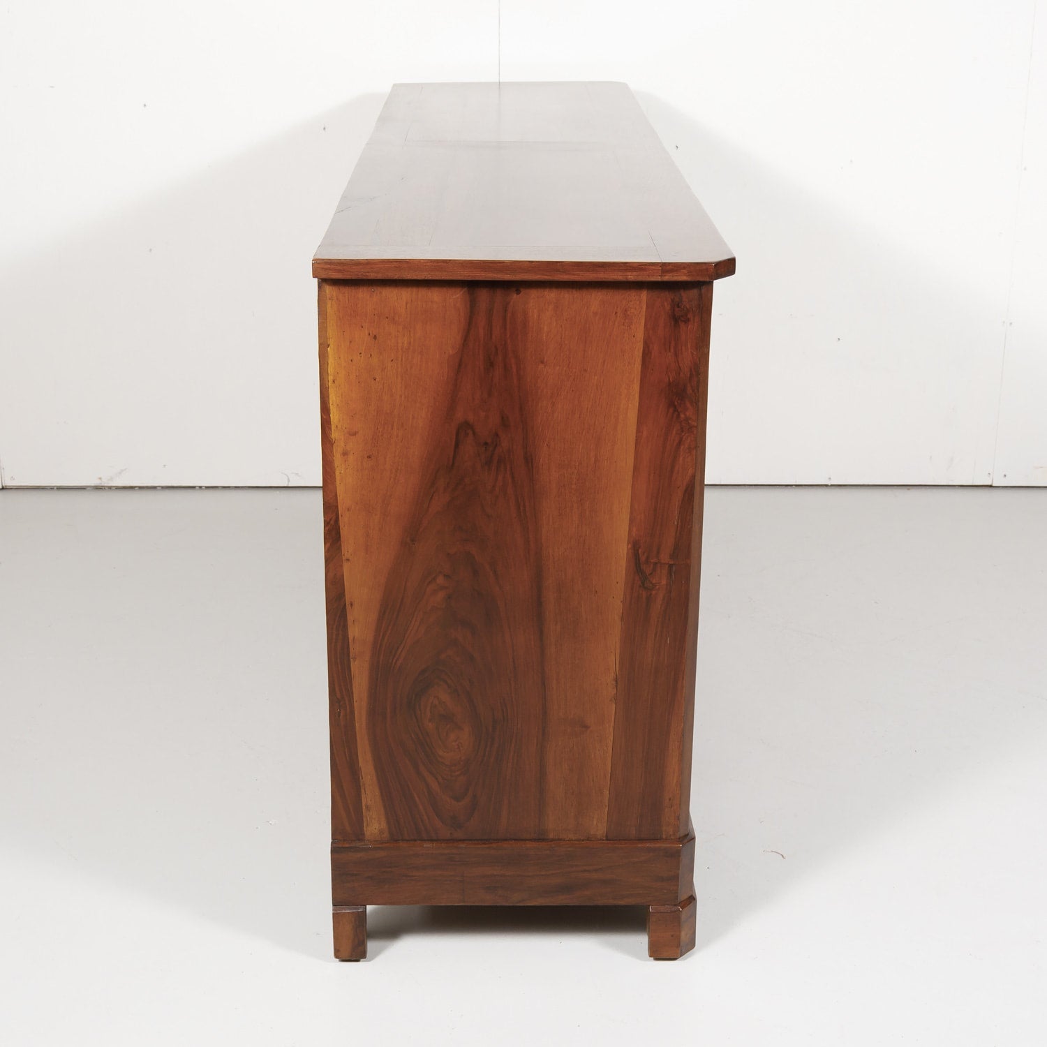 19th Century French Louis Philippe Style Walnut Enfilade Buffet