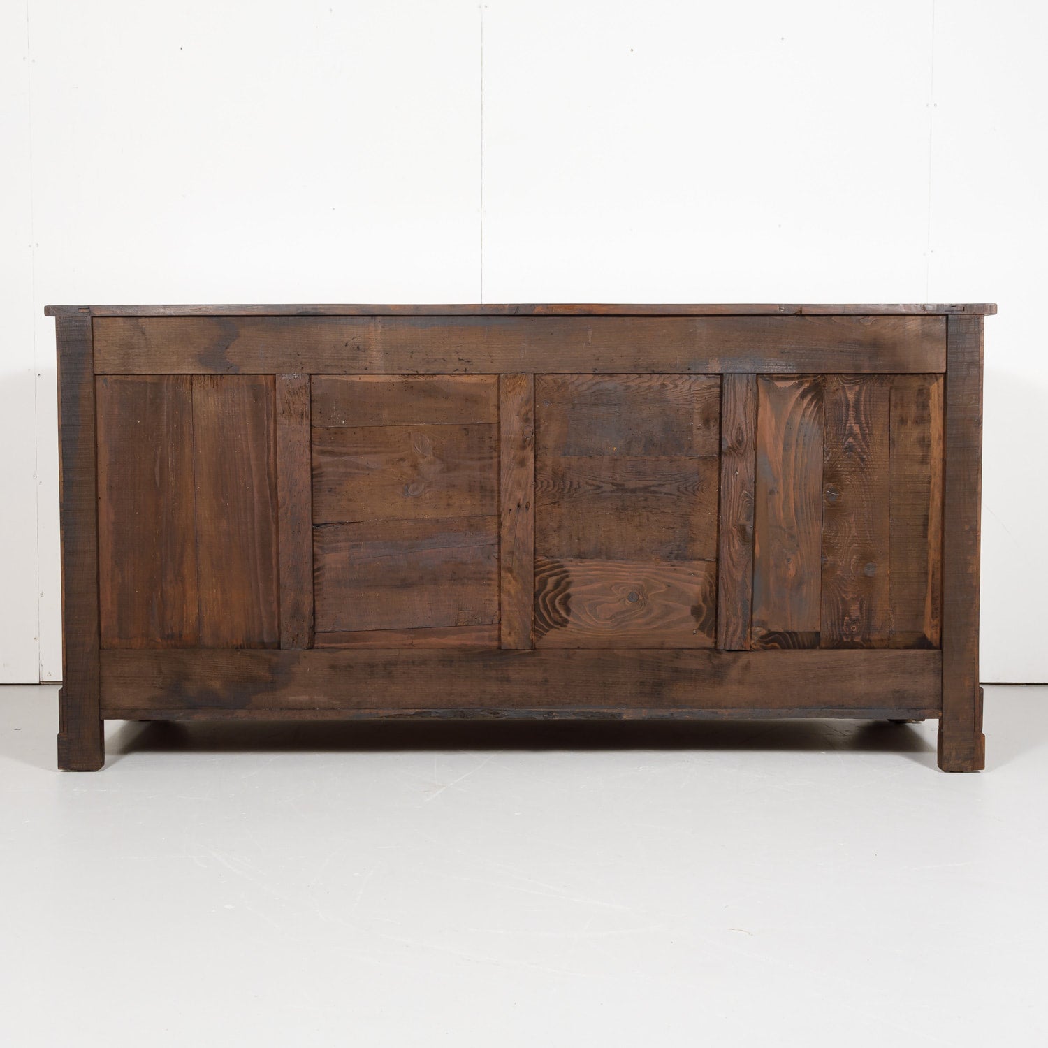 19th Century French Louis Philippe Style Walnut Enfilade Buffet