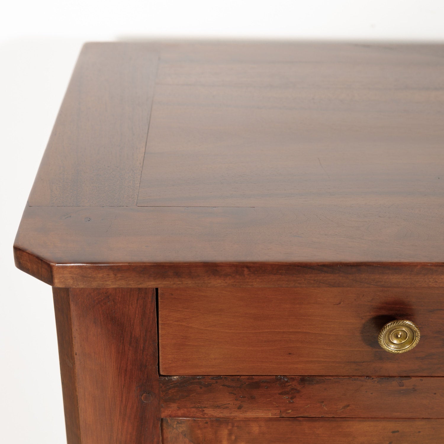 19th Century French Louis Philippe Style Walnut Enfilade Buffet