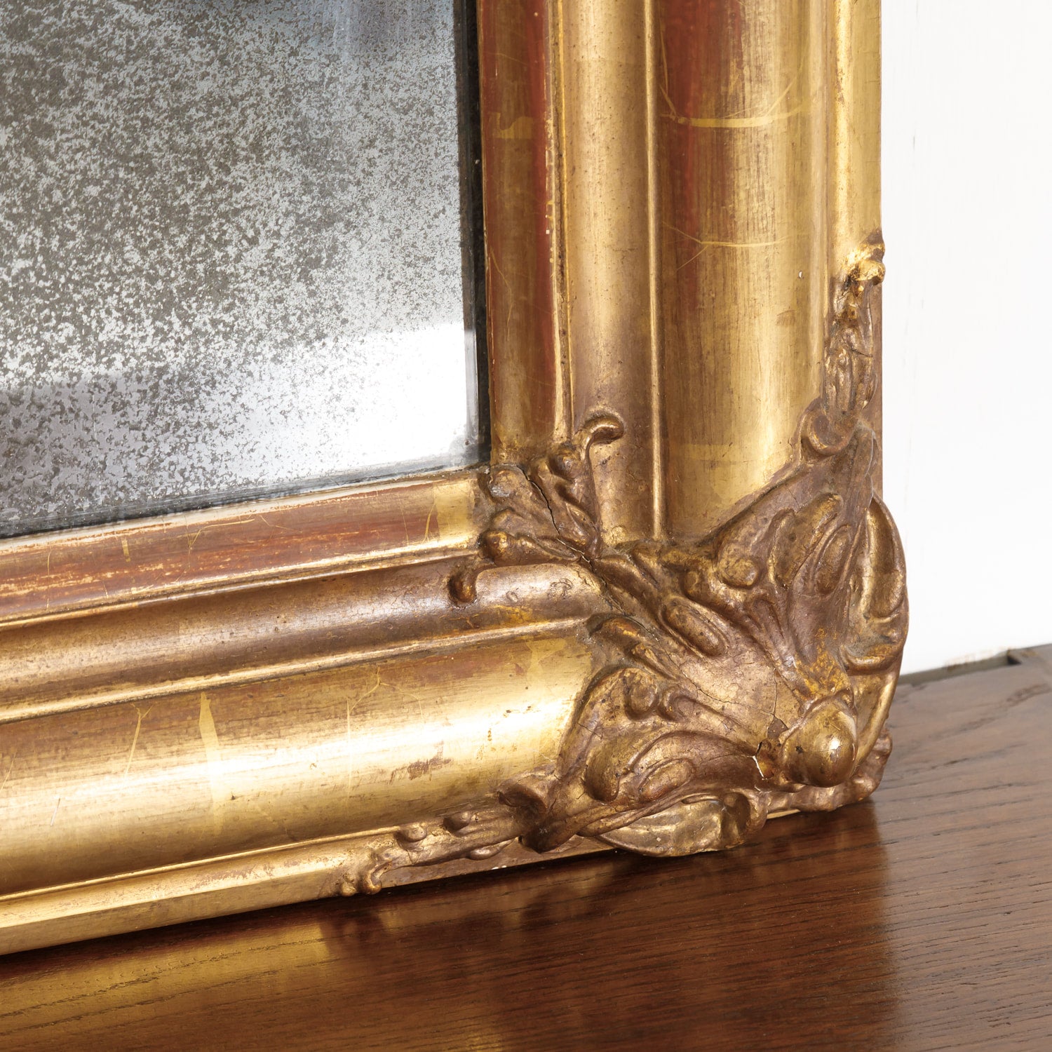 19th Century Louis Philippe Period Giltwood Mirror