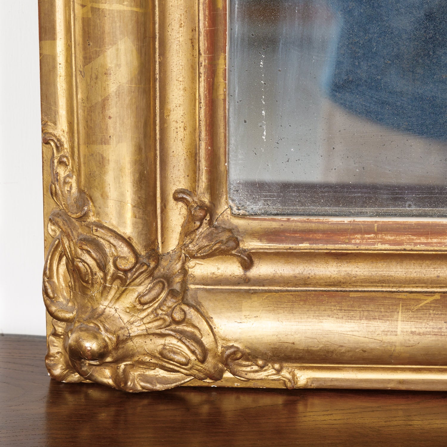 19th Century Louis Philippe Period Giltwood Mirror