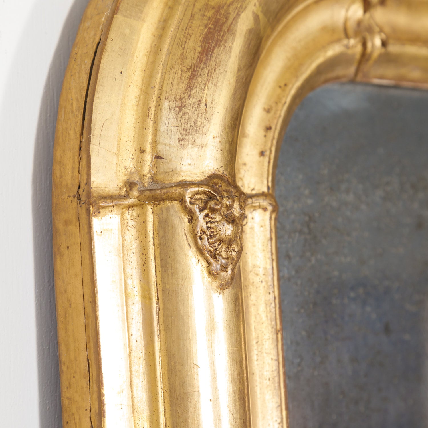 19th Century Louis Philippe Period Giltwood Mirror