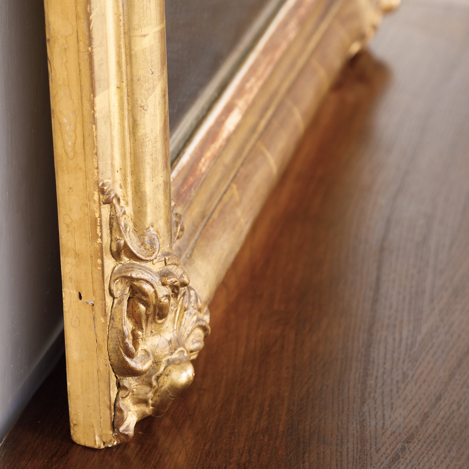 19th Century Louis Philippe Period Giltwood Mirror