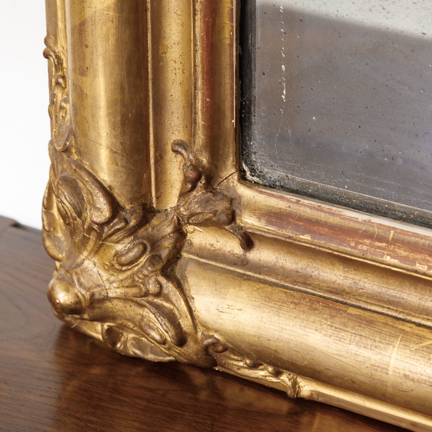 19th Century Louis Philippe Period Giltwood Mirror